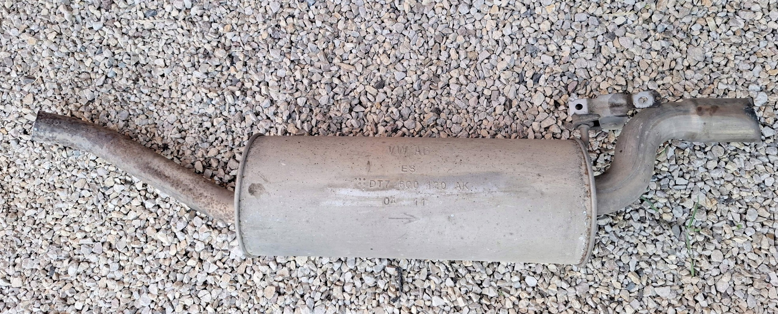 Exhaust Muffler Ibiza Polo Fabia 6Q0120AK