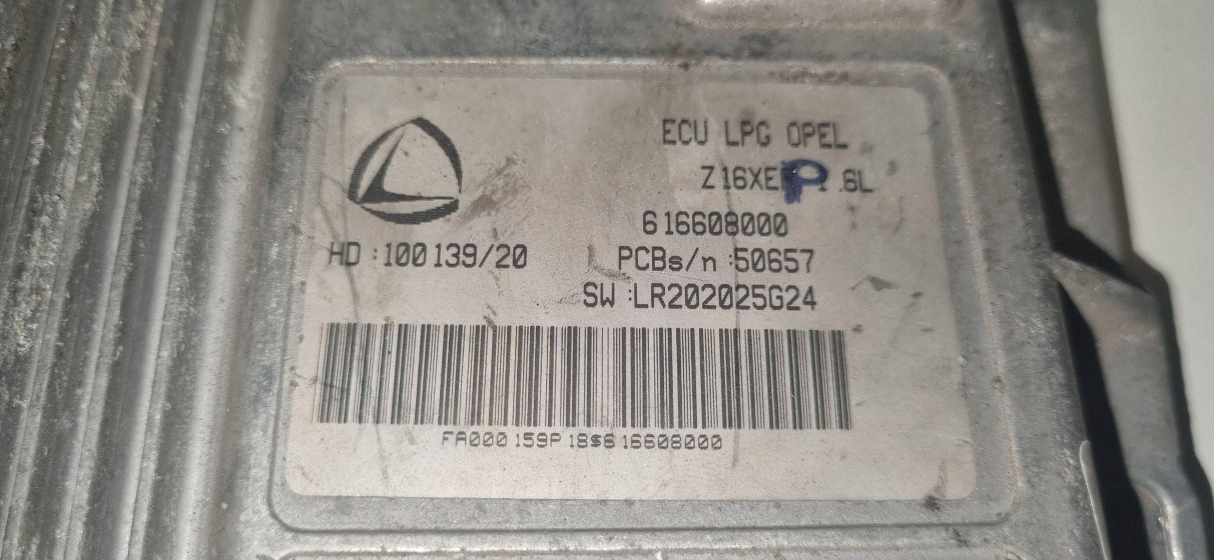 LPG-ruiskutussäädin Opel 1.6 16V Z16XEP 616608000