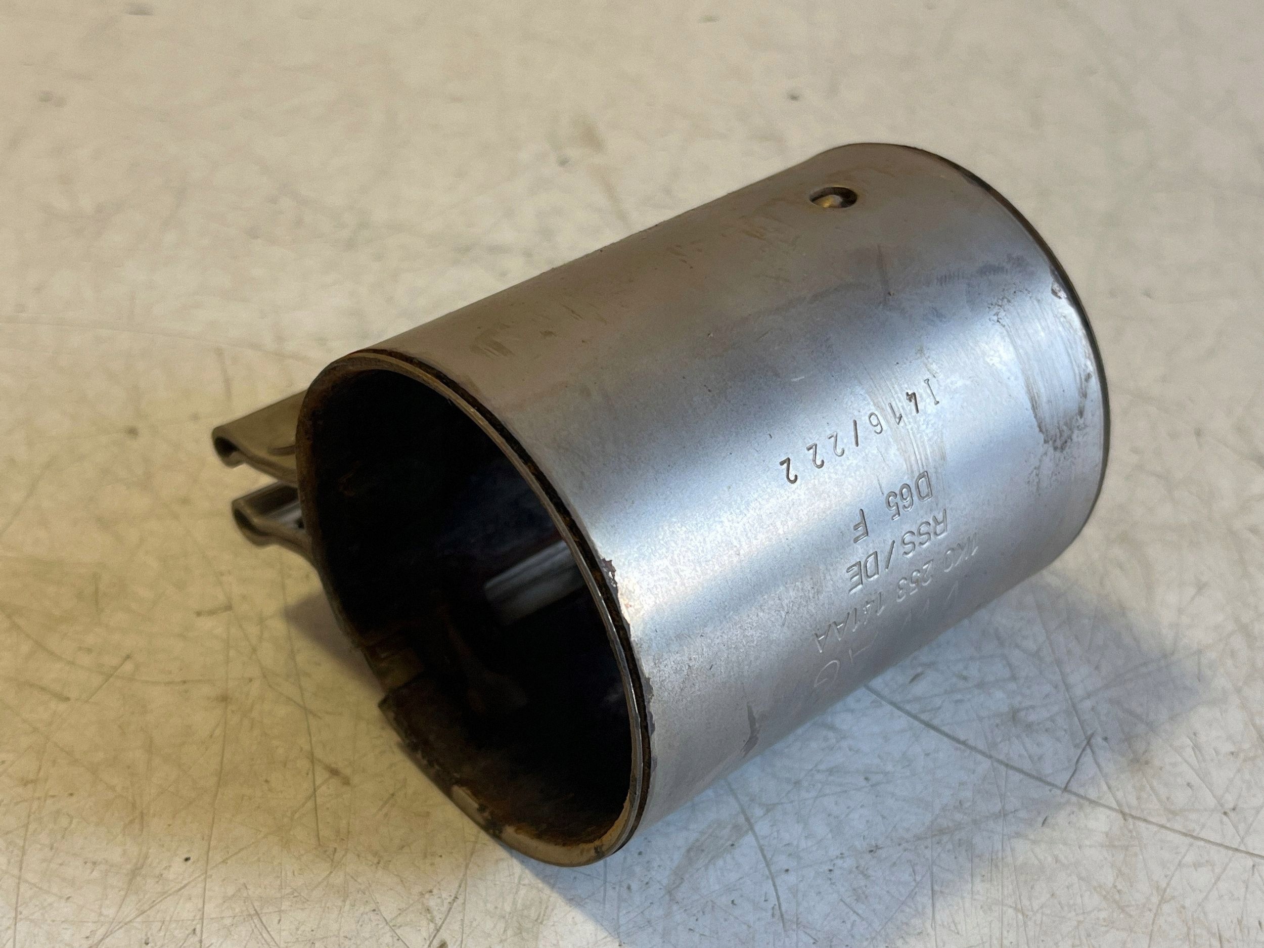 Doppel-Auspuff Cupra OE 1K0253141AA gebraucht