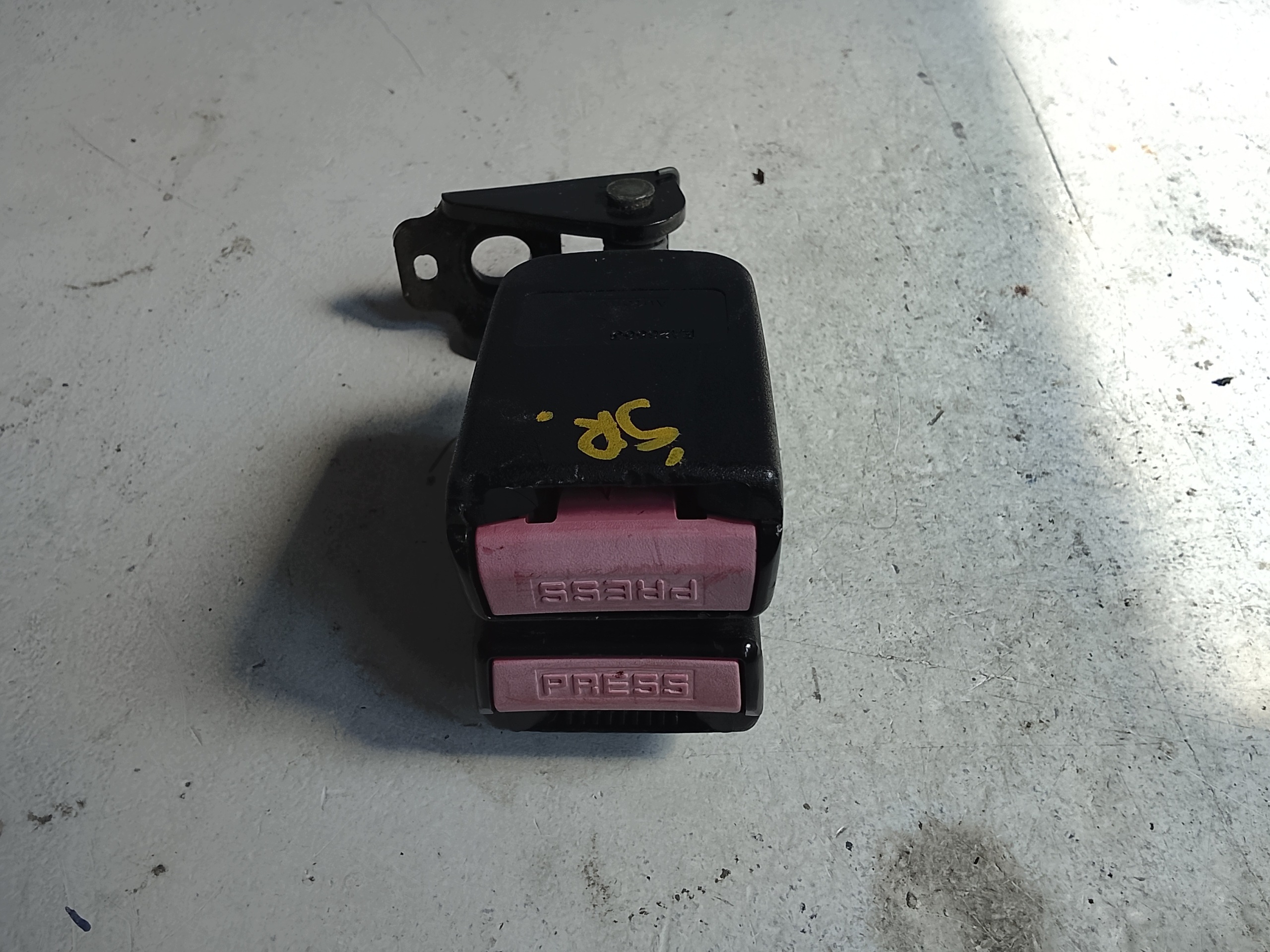 Renault Scenic II Boucle ceinture arrière double image 2
