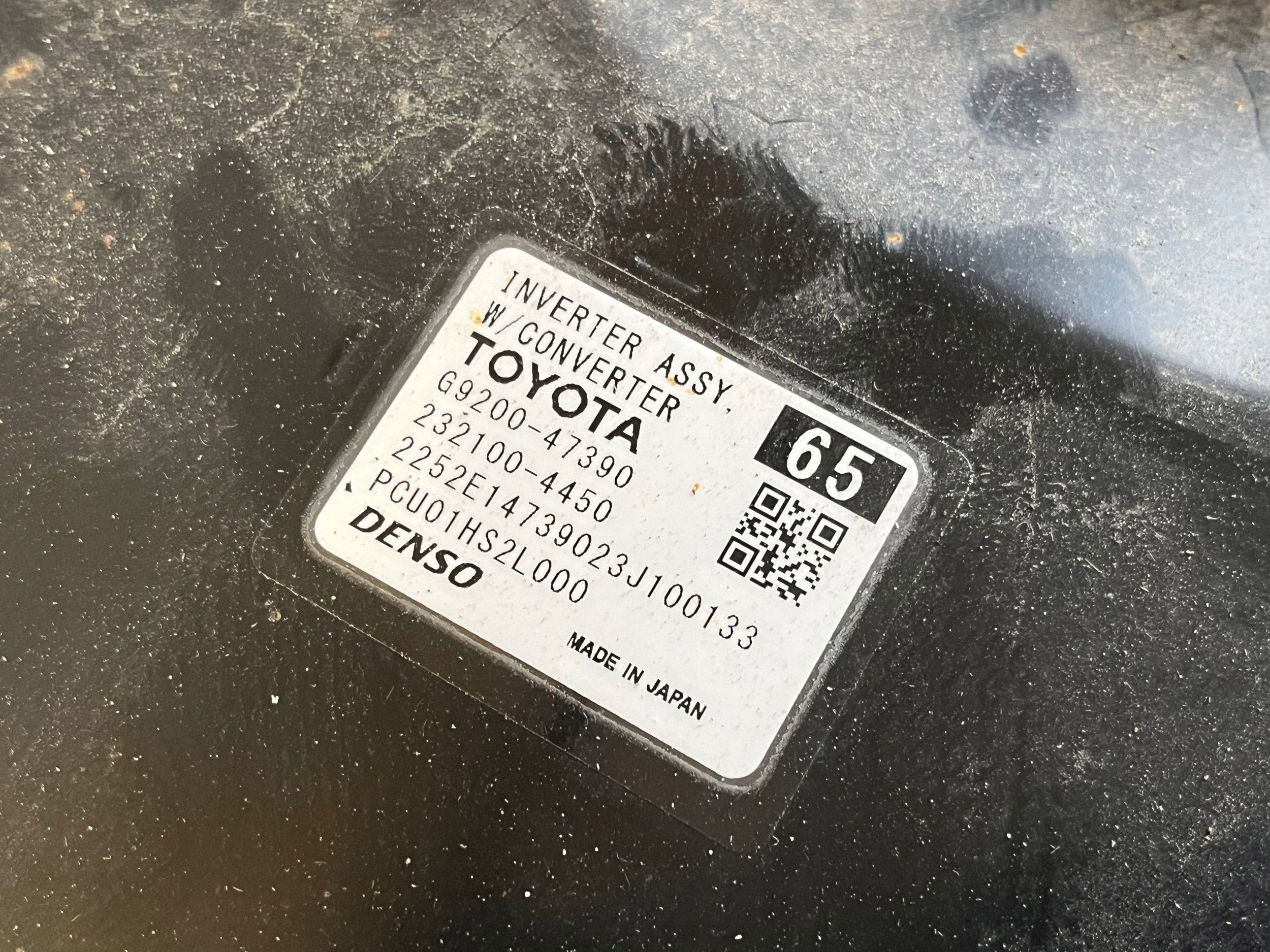 Toyota Corolla E210 Inverter G920047390 Begagnad image 9