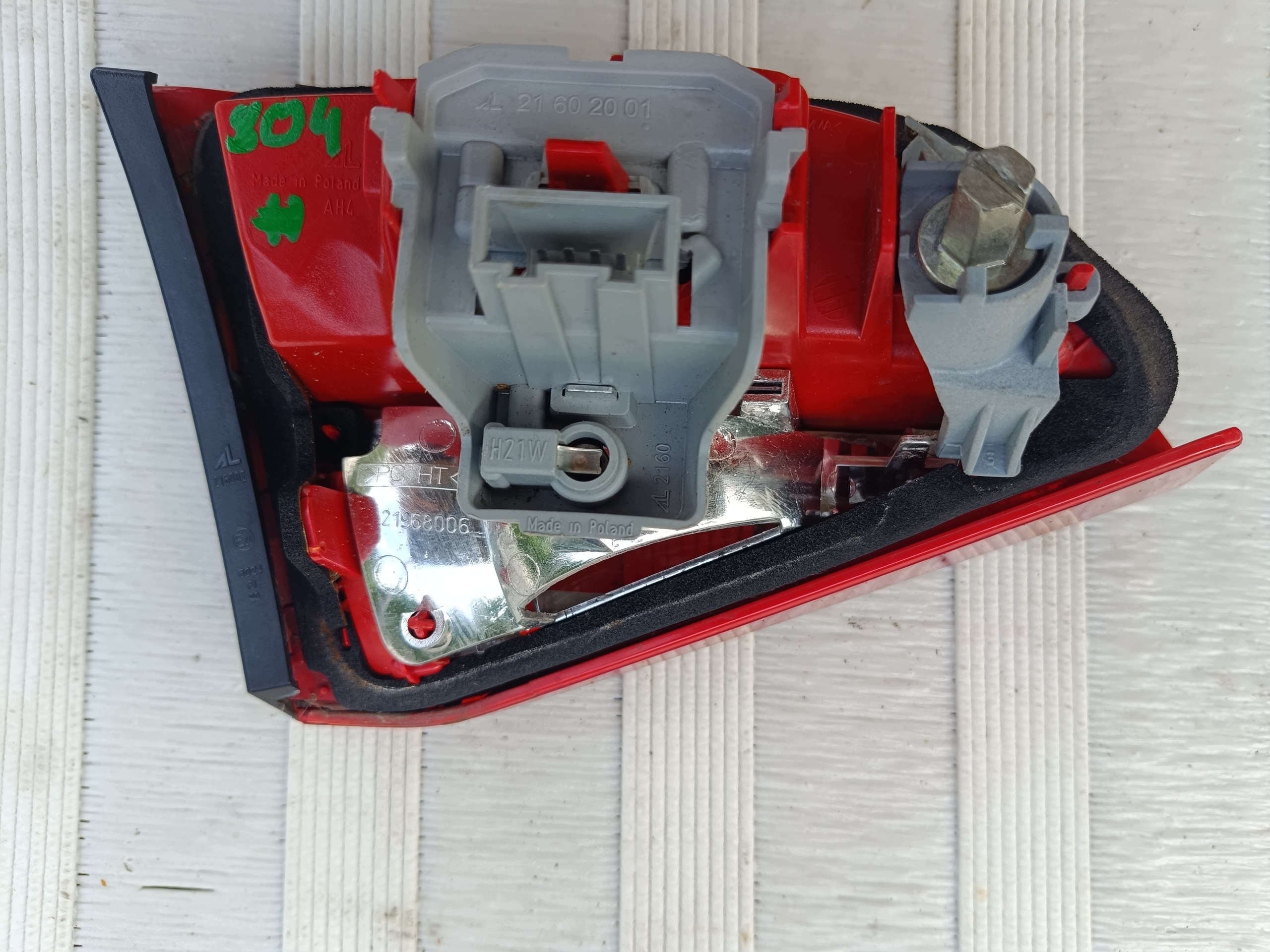 AUDI A4 B8 AVANT FEU ARRIÈRE INSERT 21602001 OE image 5