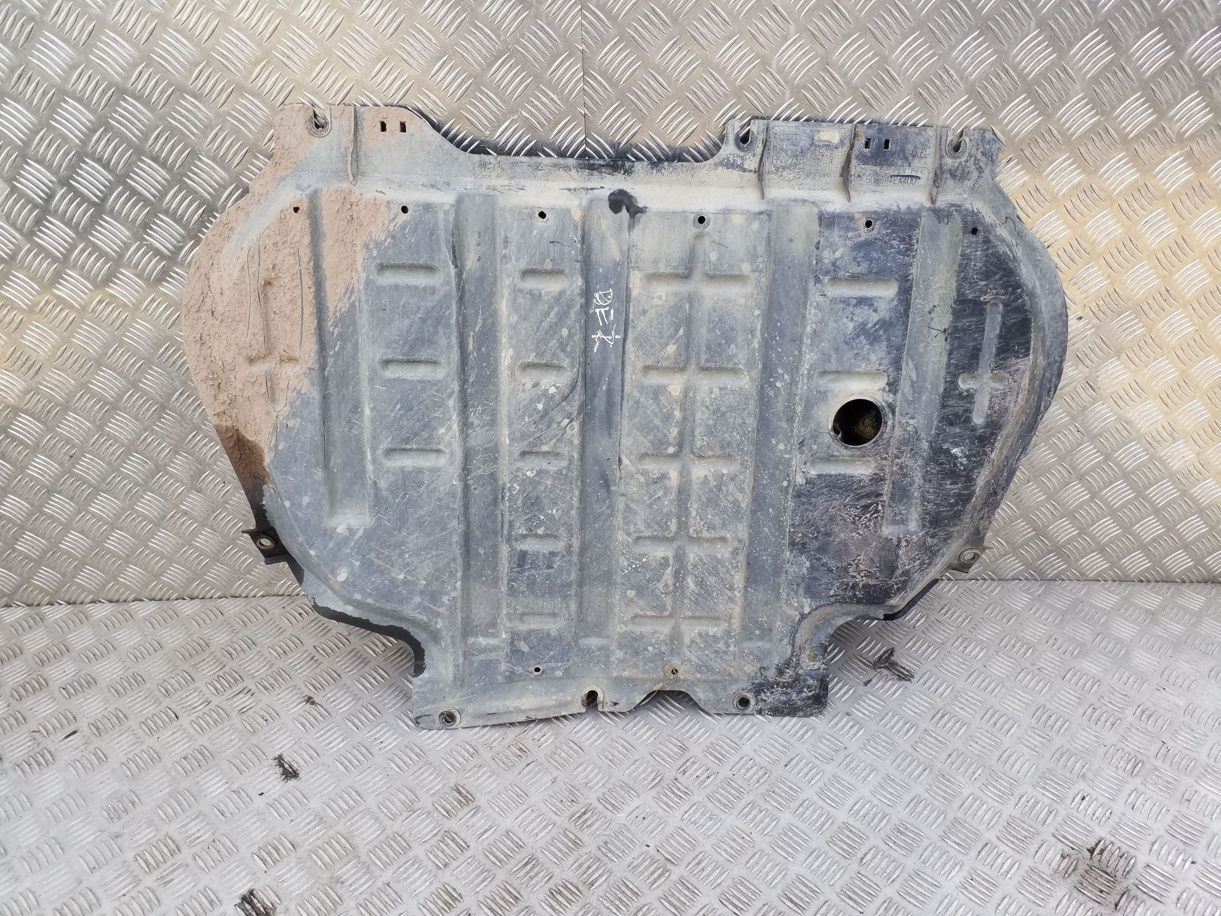 Nissan Pathfinder R51 Getriebeabdeckung 50831EA400 image 2