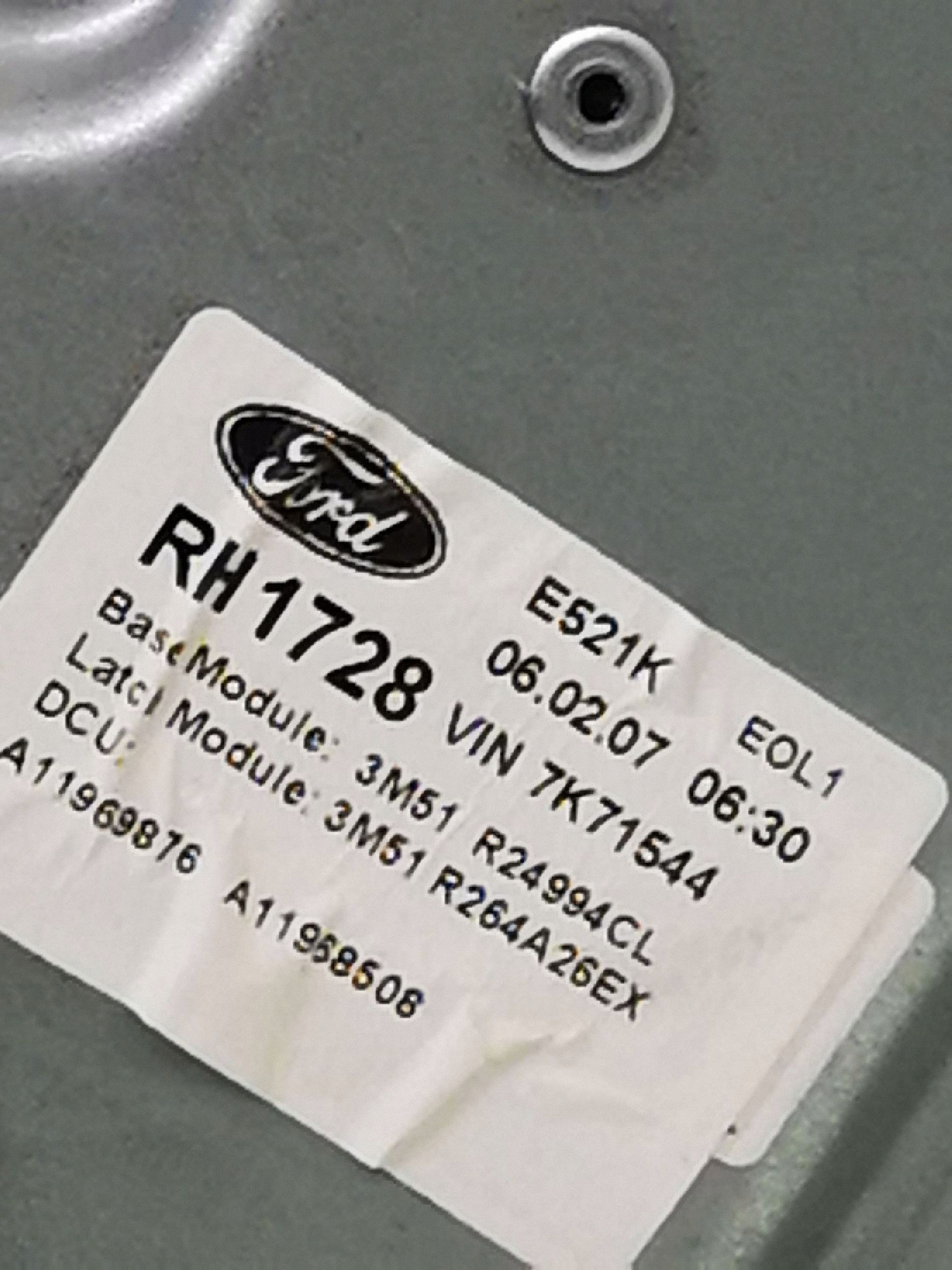 Ford Focus C-MAX Fensterheber hinten manuell 3M51R24994CL image 4