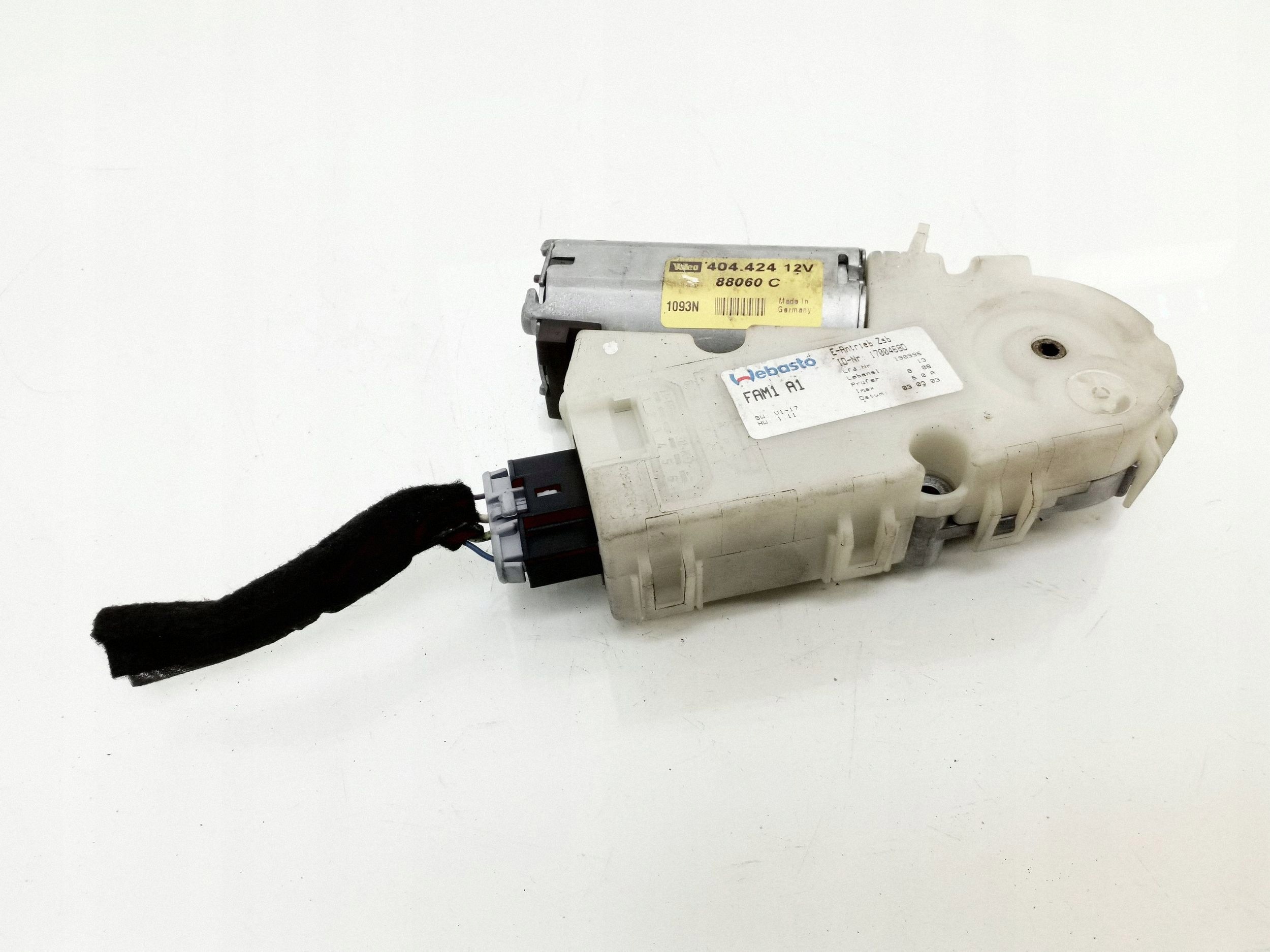Peugeot 307 2004 Schiebedachmotor image 3