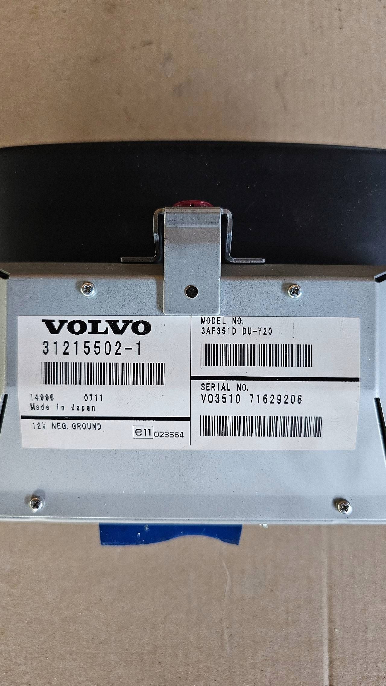 Volvo S80 2005 Écran / Moniteur 312155021 image 3