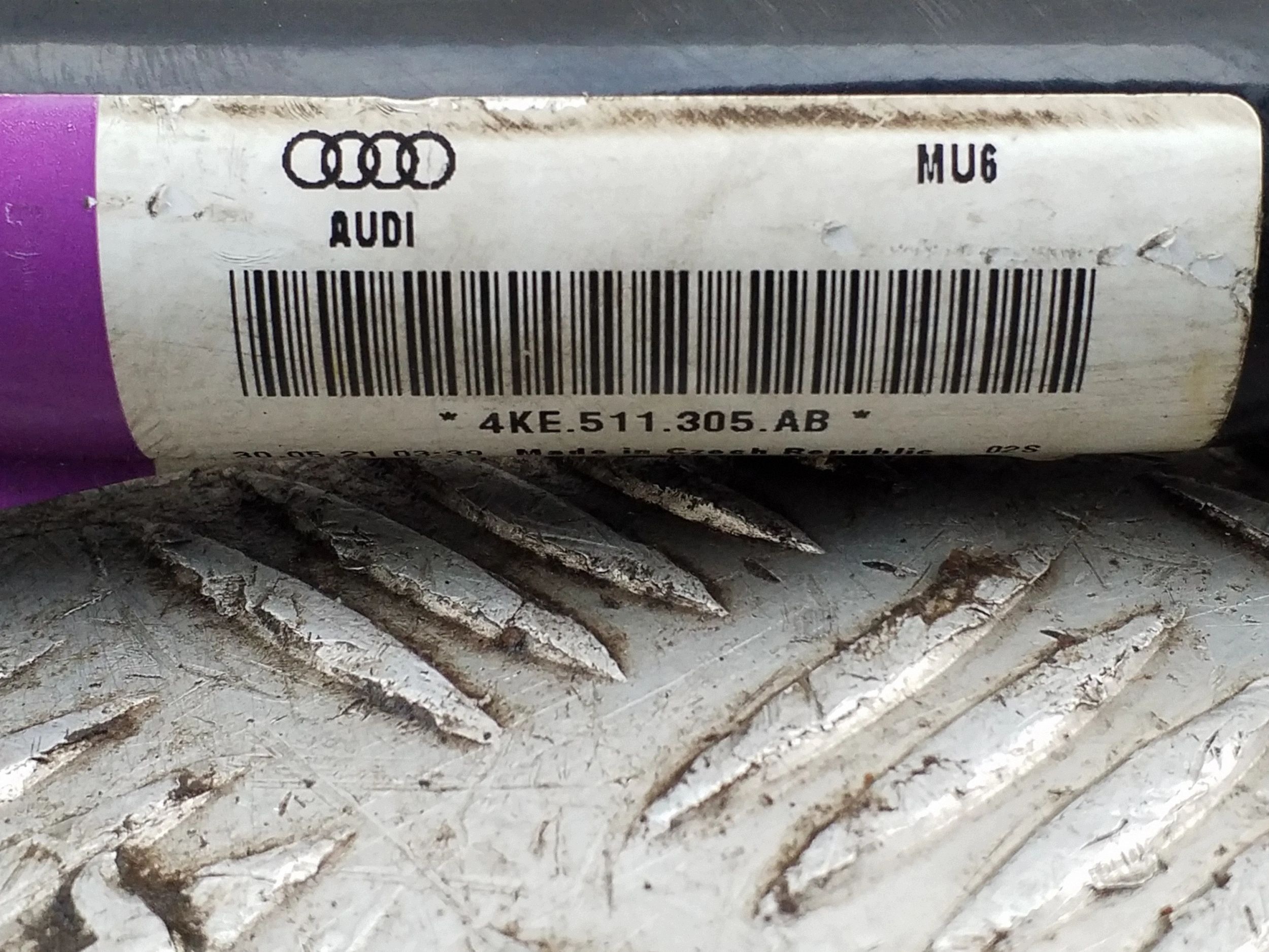Audi E-Tron Rear Stabilizer Bar 4KE511305AB OEM Used