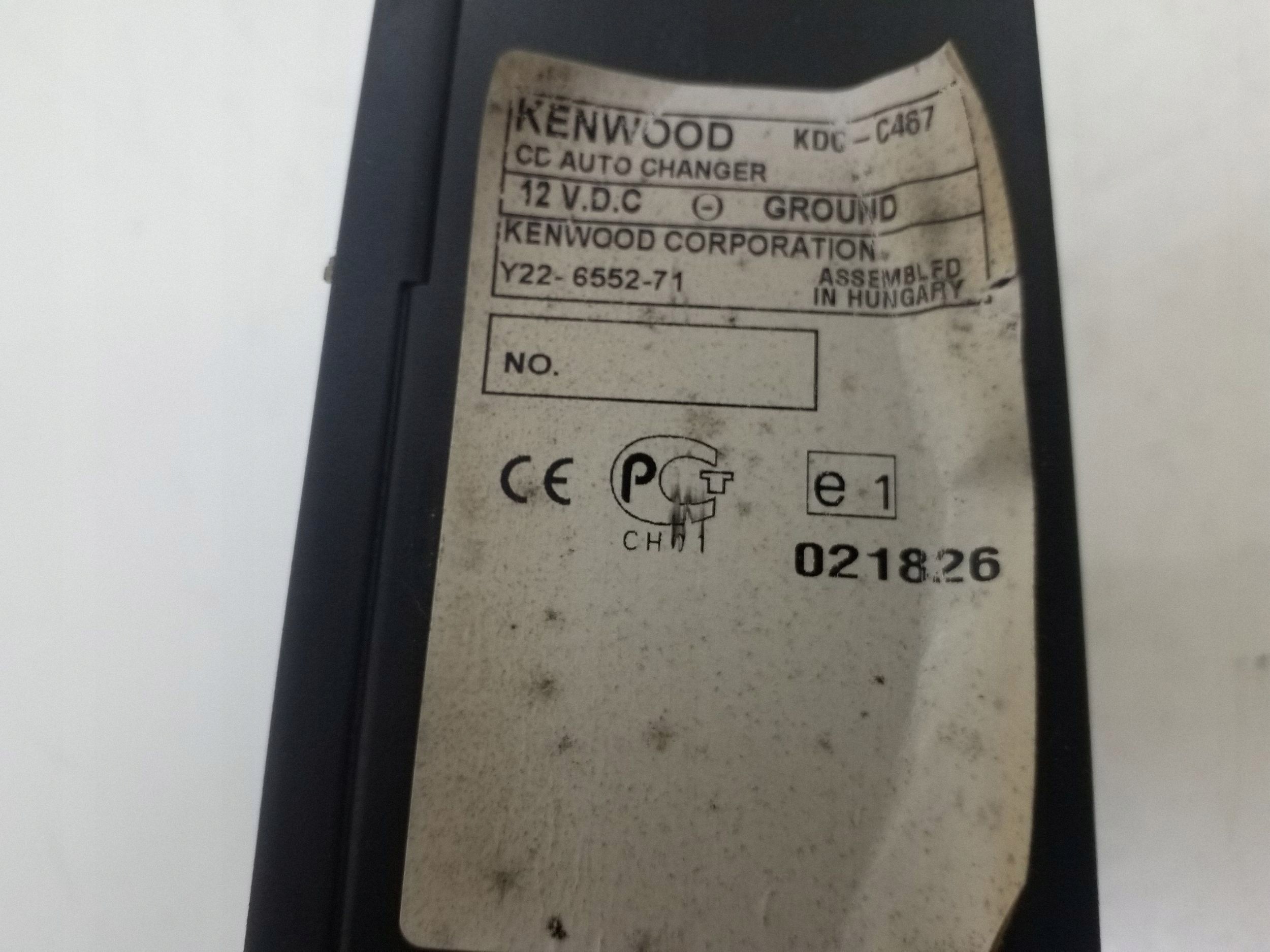Audi A3 S3 8L CD/DVD-Wechsler KE0689P0704120 image 9