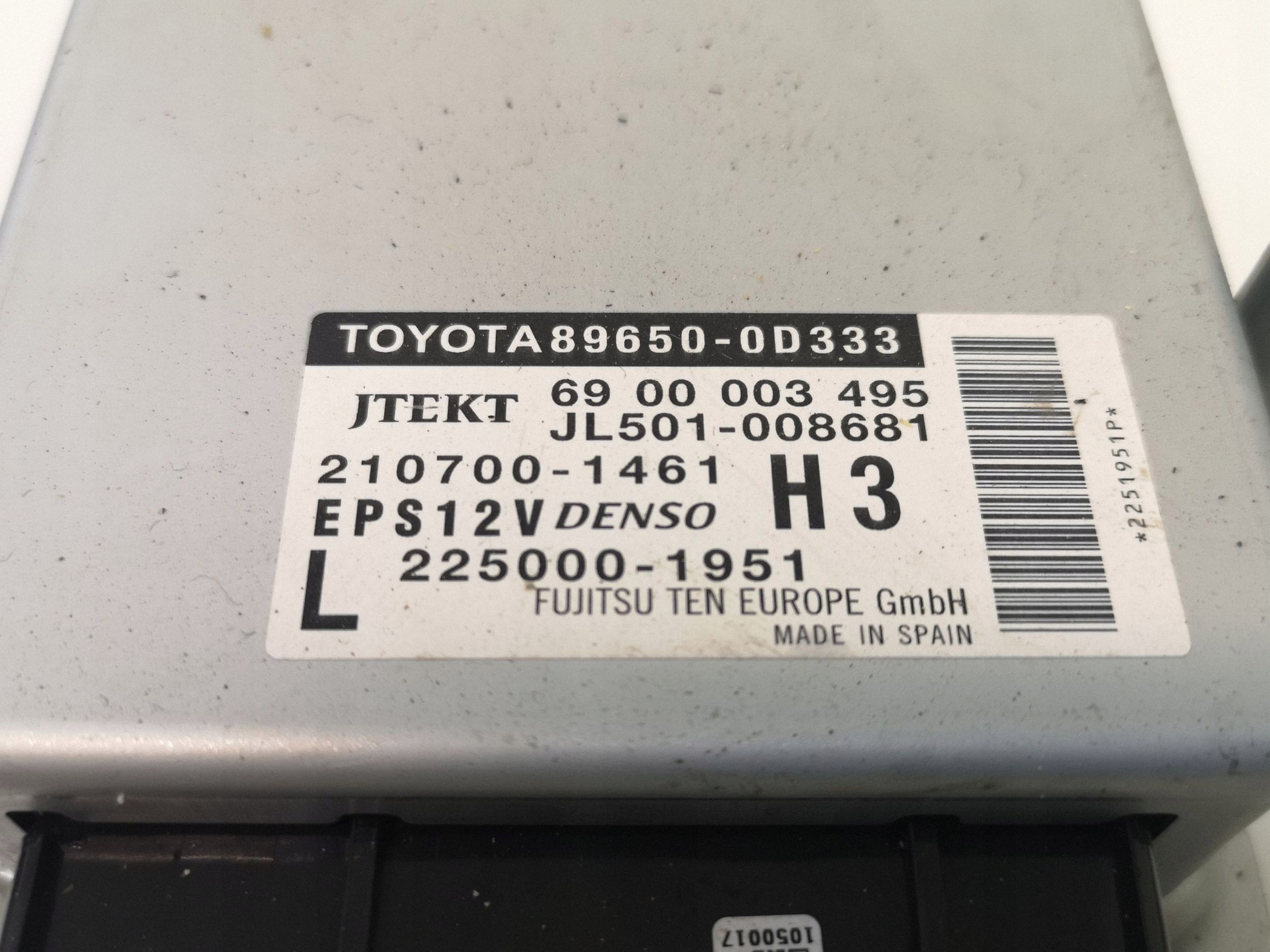 Toyota OE 89650-0d333 - Used Part