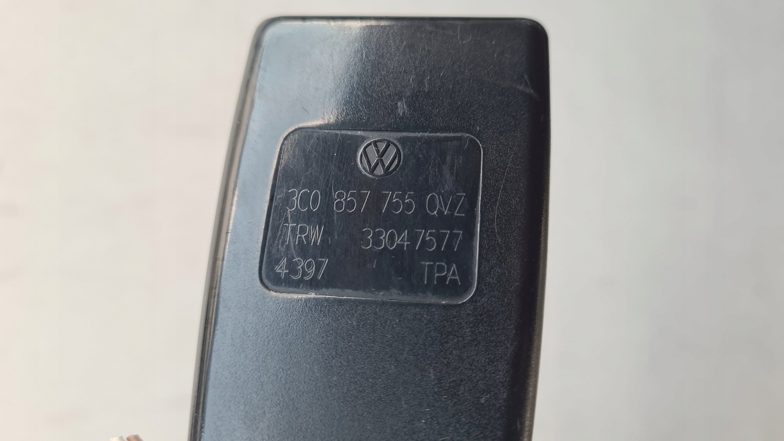 Turvavyön lukko etu VW 3C0857755 image 5