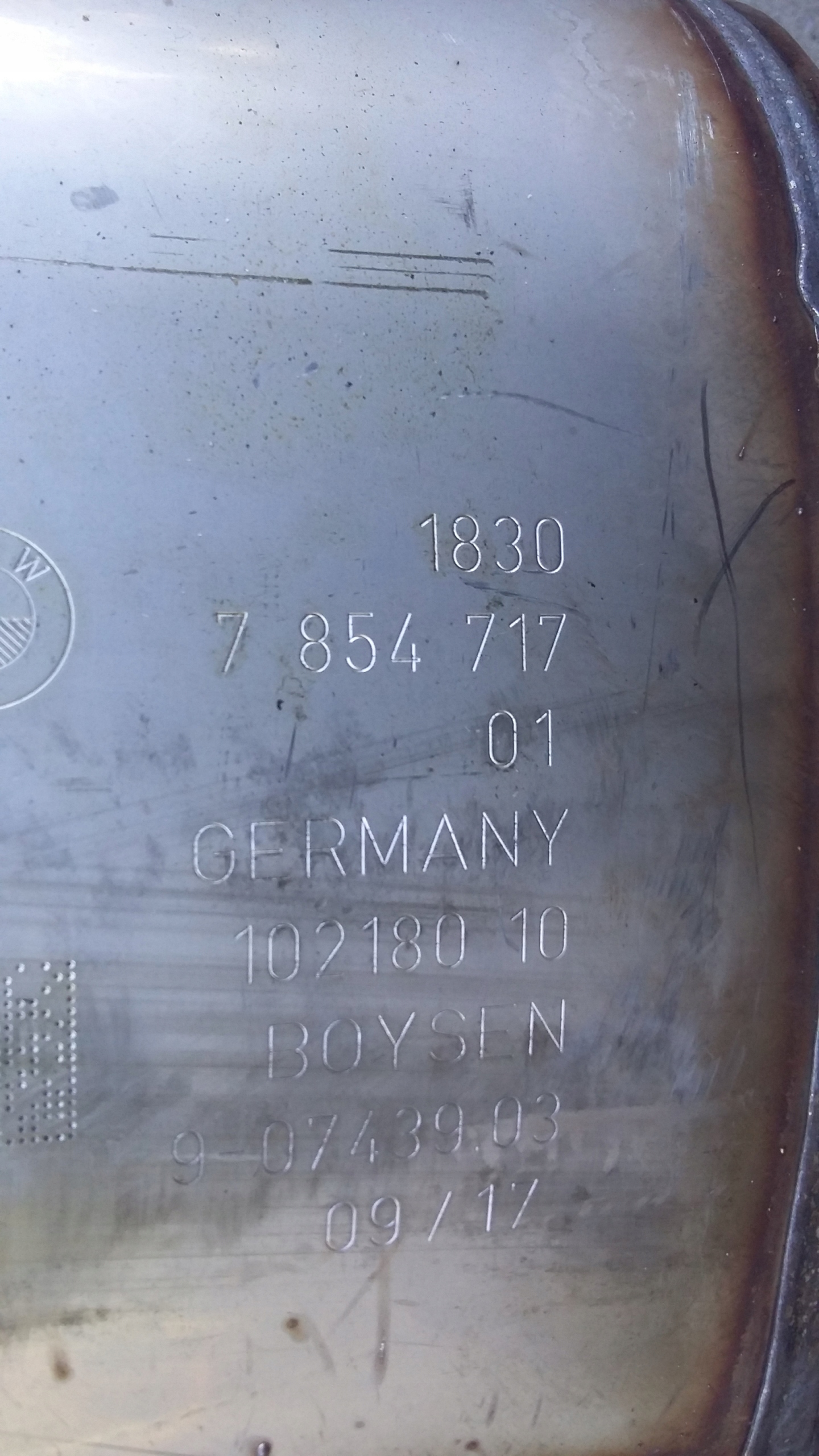 Silencieux BMW M2 F87 OEM 7854717 image 4