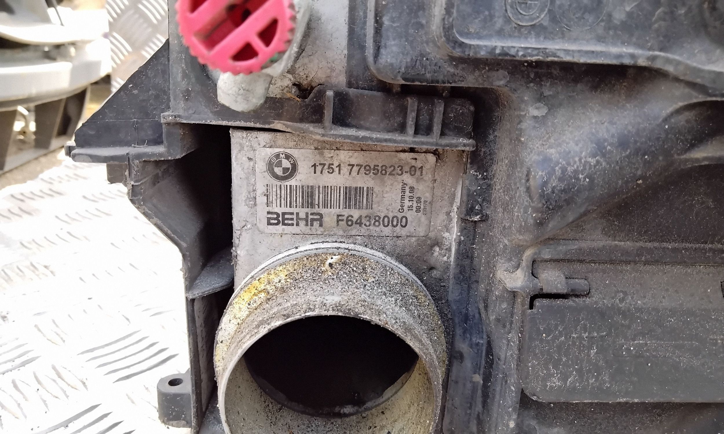 BMW 5 E60 E61 Radiateur P1127004 image 10