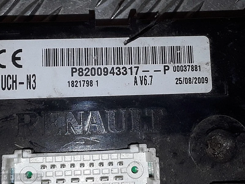 2009 Renault Trafic ECU P8200943317 image 4