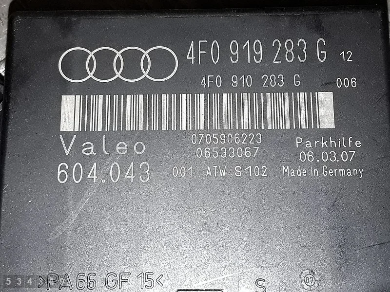 Audi A6 C6 ECU 4F0919283G 4f0910283g Occasion image 4