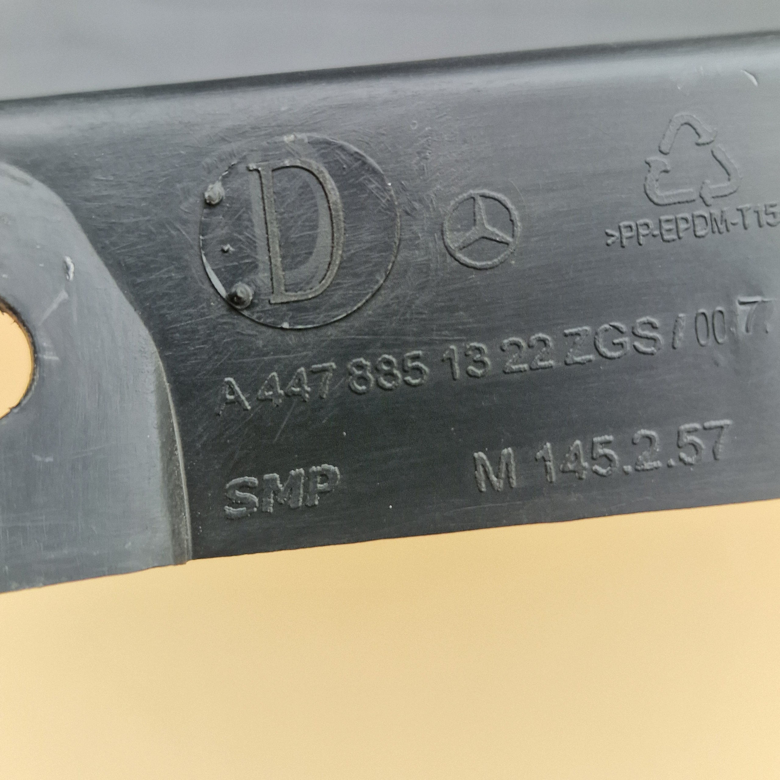 Mercedes Vito W447 Ecke Stoßstange Rechts Hinten image 4