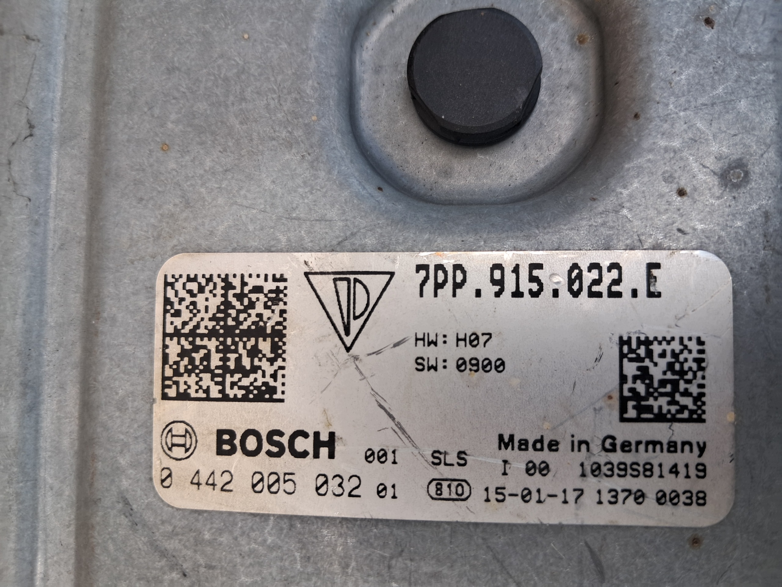 Module Batterie Hybride Porsche 7PP915022E image 4
