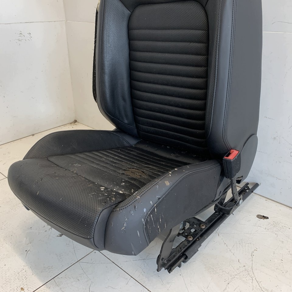 Sitz Schalensitz Beifahrer Leder elektrisch VW Passat B8 3G 15r OEM image 4