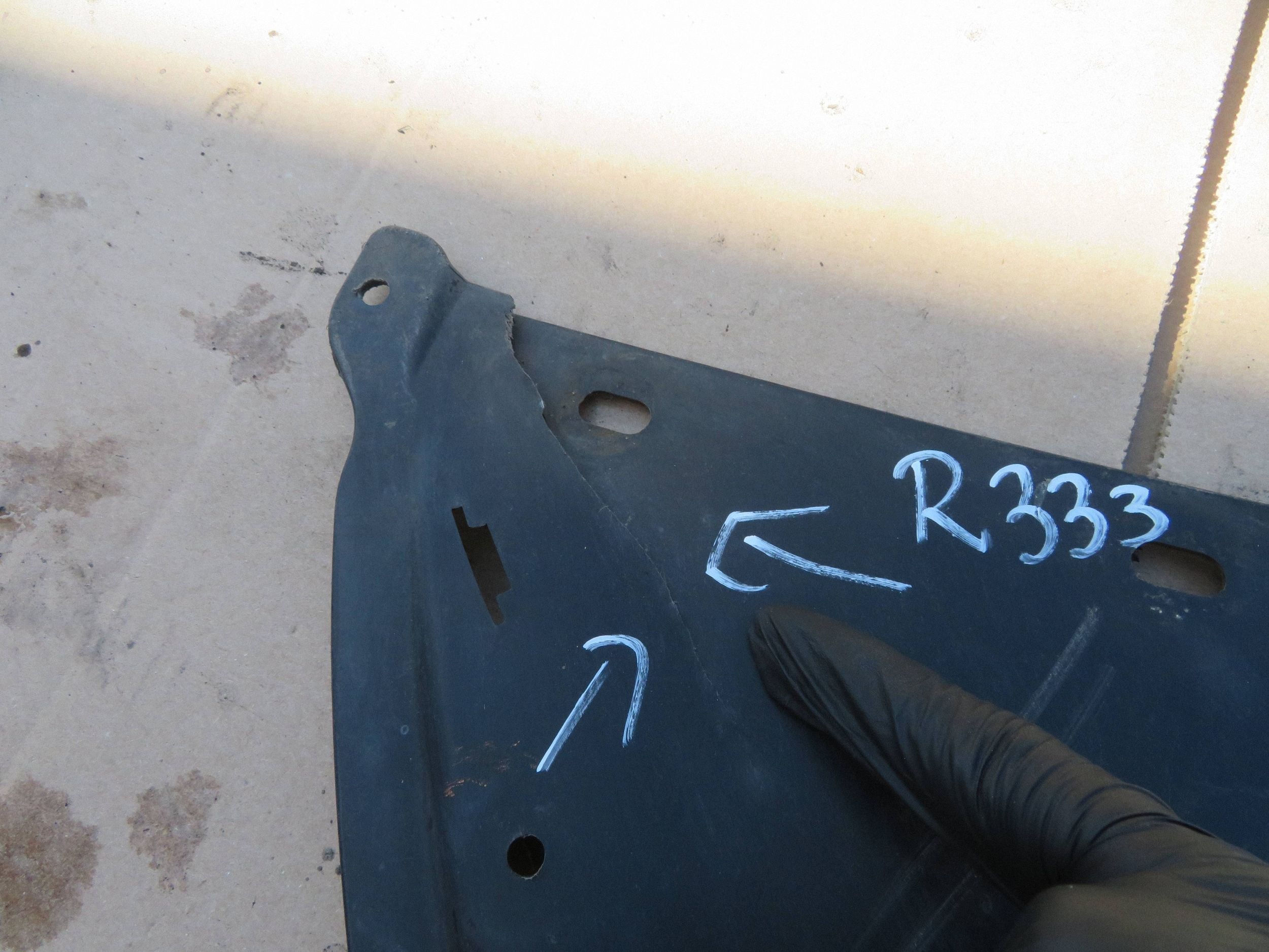 Ford C-MAX II (10-19) Frontschutz unter Stoßstange OEM F1CB-17B769-A-REMO