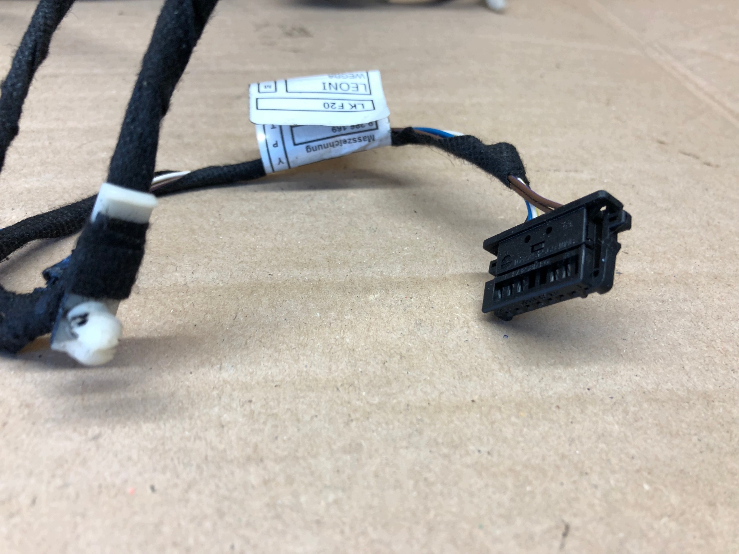 BMW 1 F20 F21 2015 Rear Door Wiring Harness 9286186