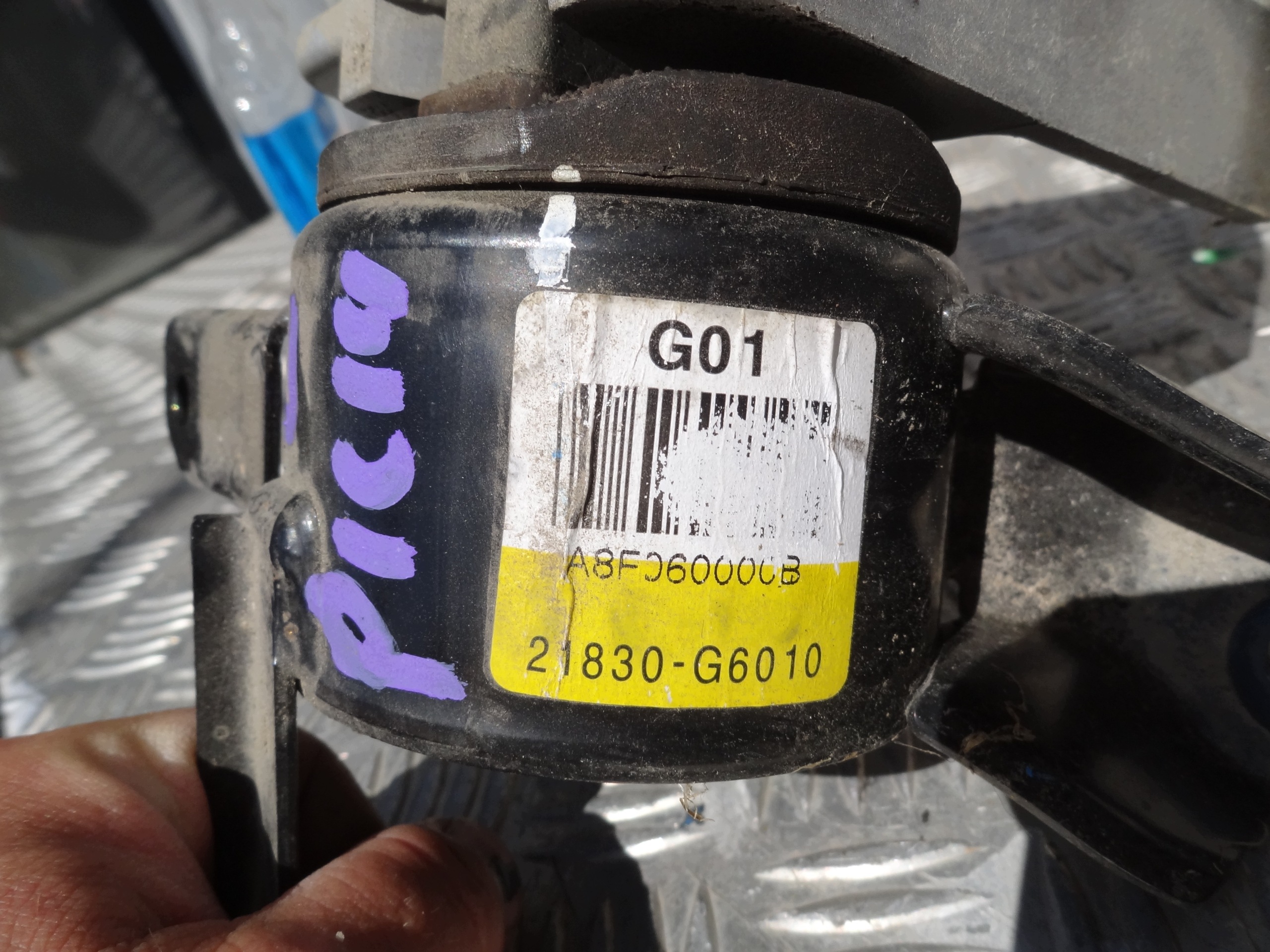 Kia Picanto III 1.0 Motorlager links OE 21830-G6010 image 3