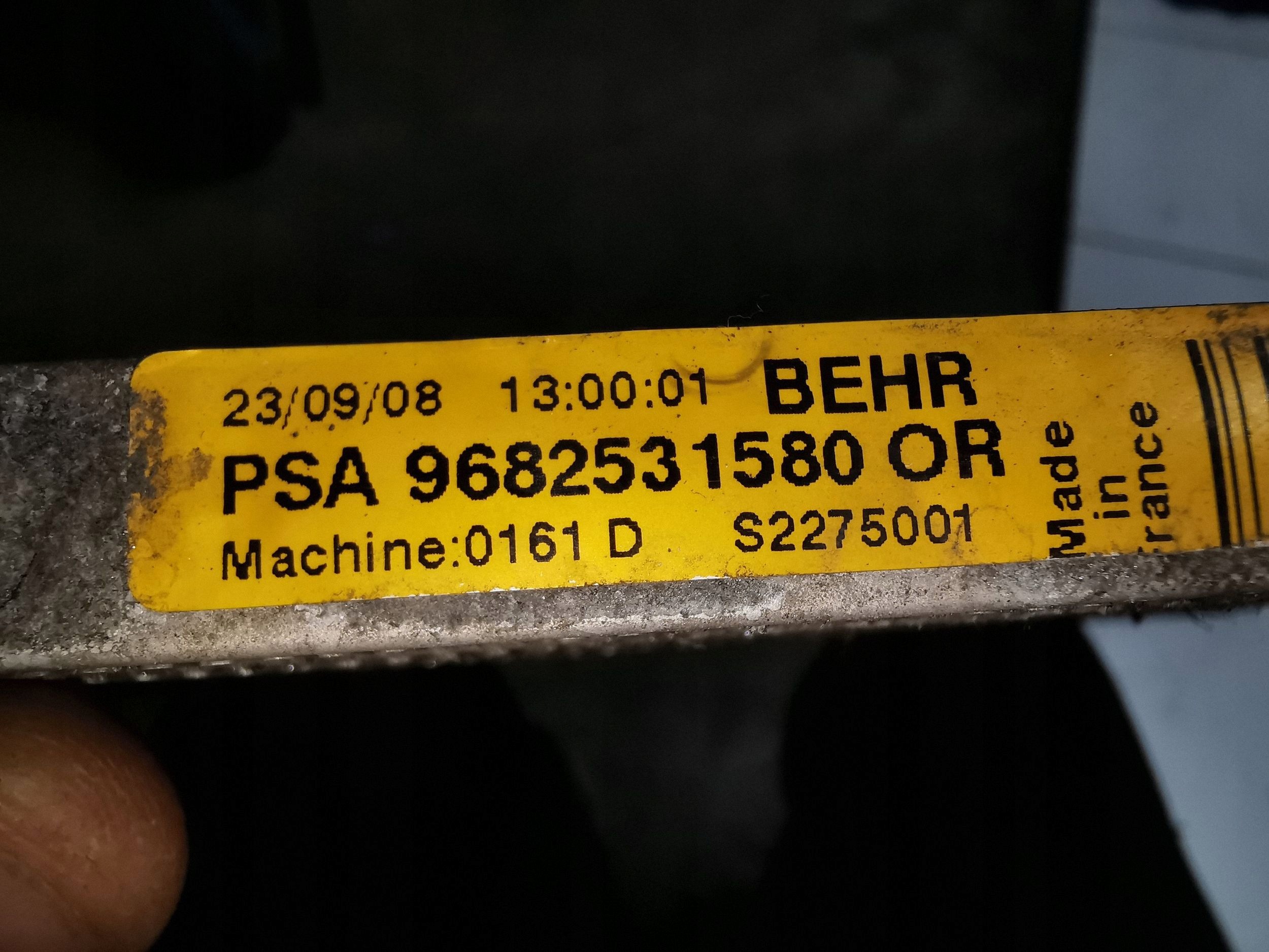 Peugeot 3008 II 2021 Condensor 96825331580 image 7