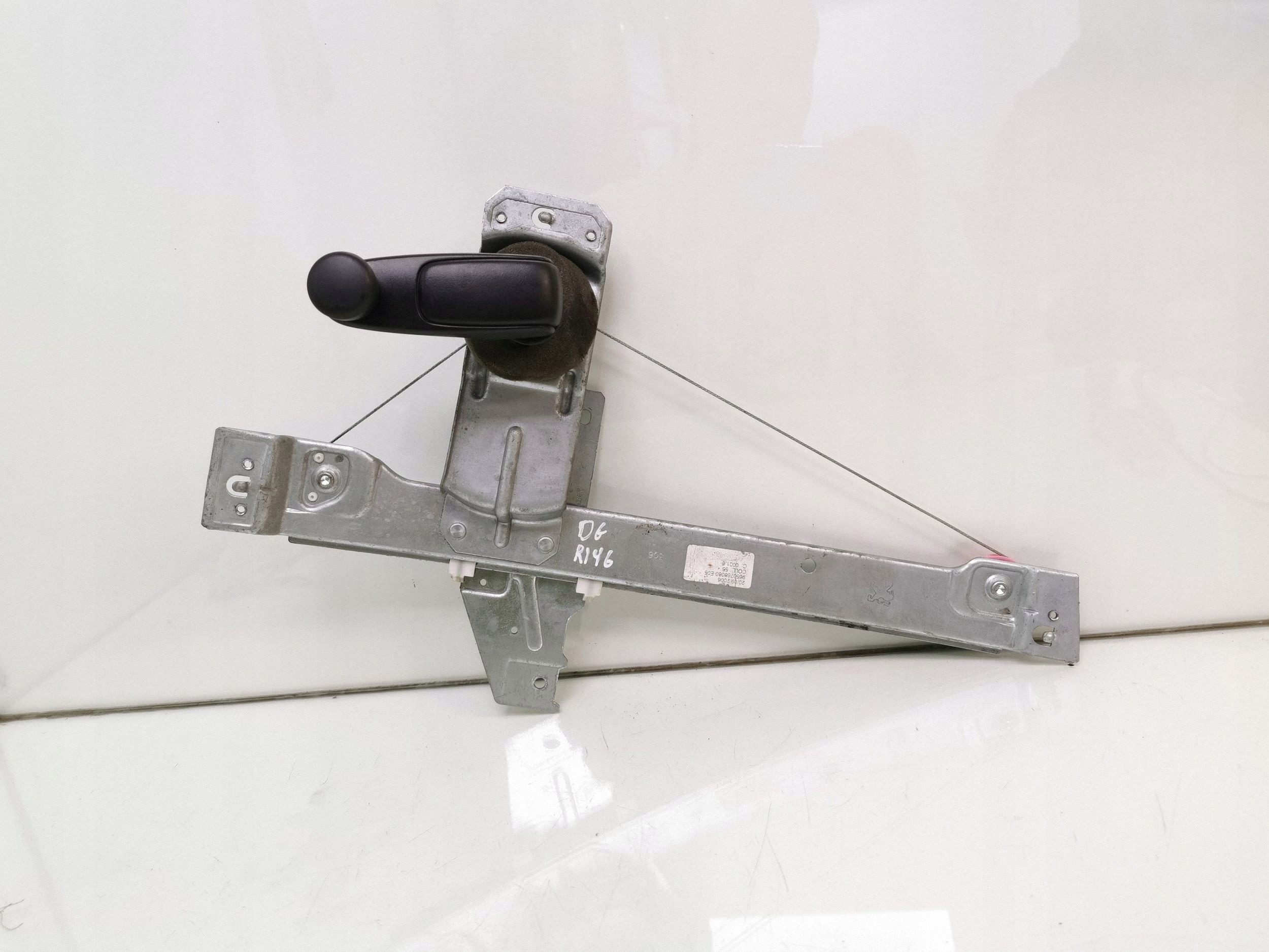 Fensterheber manuell hinten rechts Peugeot 207 9650768080 image 2