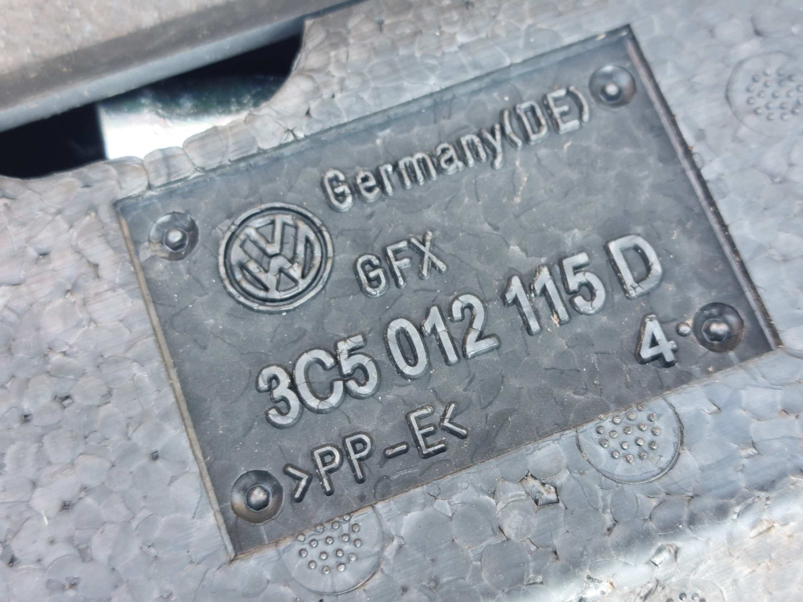 VW PASSAT B7 B6 CONTRIBUTION KEY EAR LEVEL SUBSTITUTE 3AA011031B 3C5012115D image 5