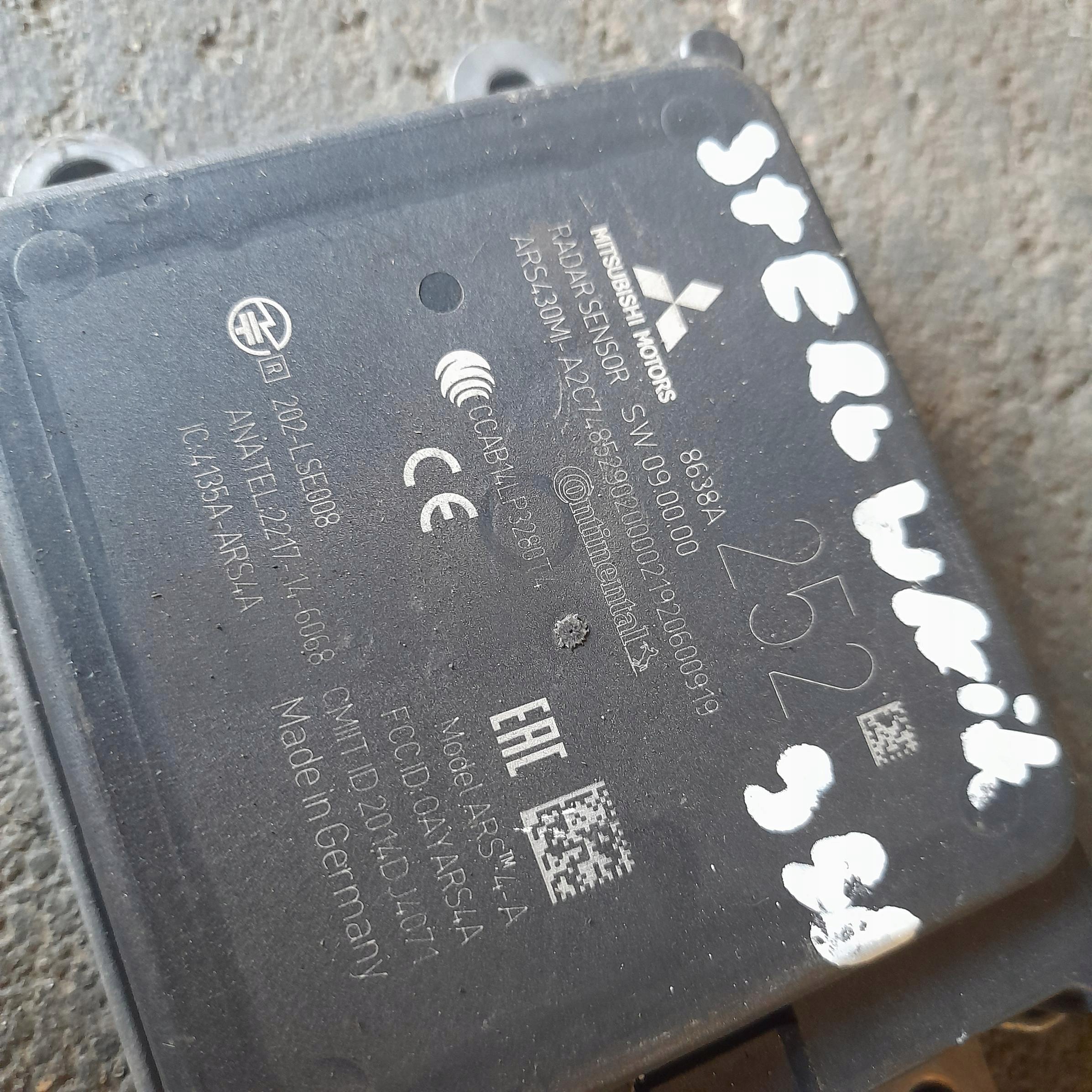 Radar Mitsubishi Eclipse Cross 8638A252 image 5