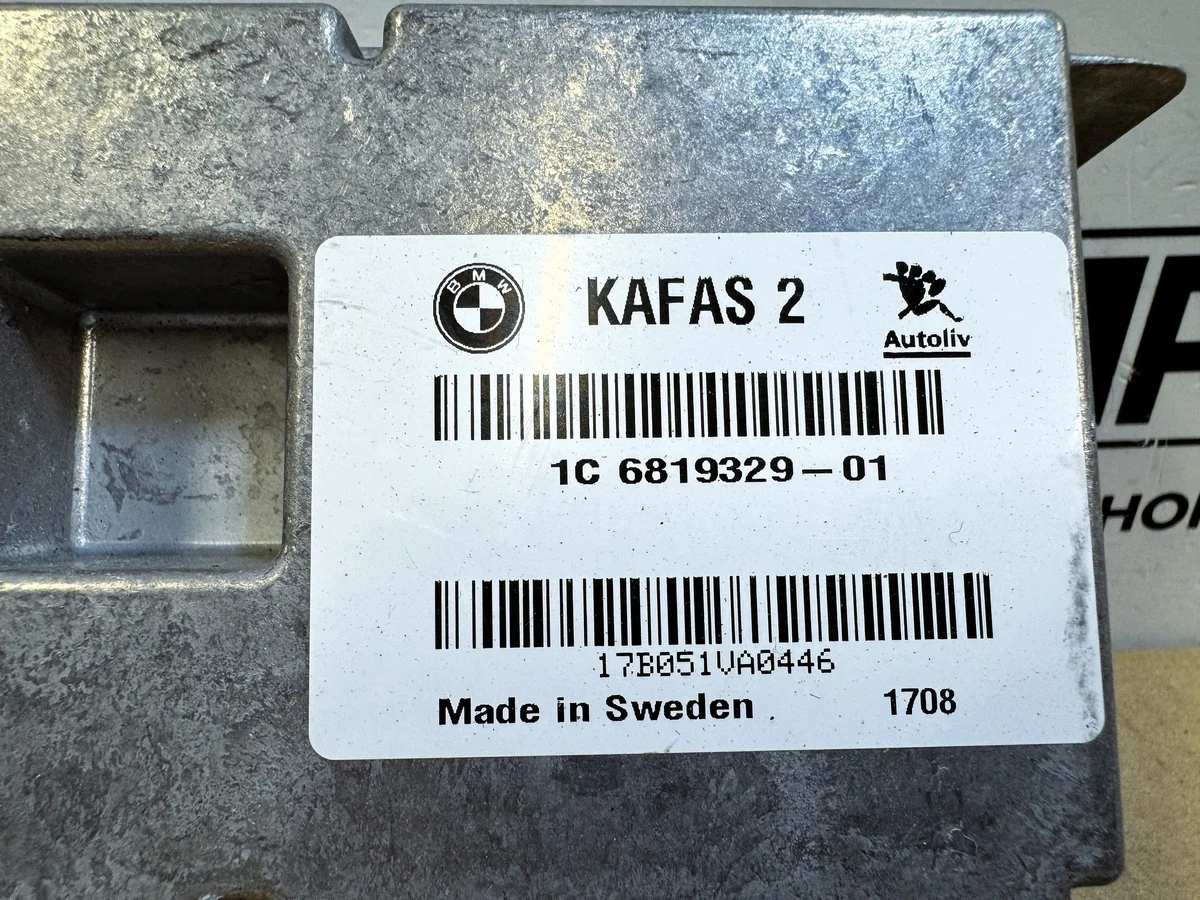 BMW KAFAS-kameramoduuli 6819329, käytetty