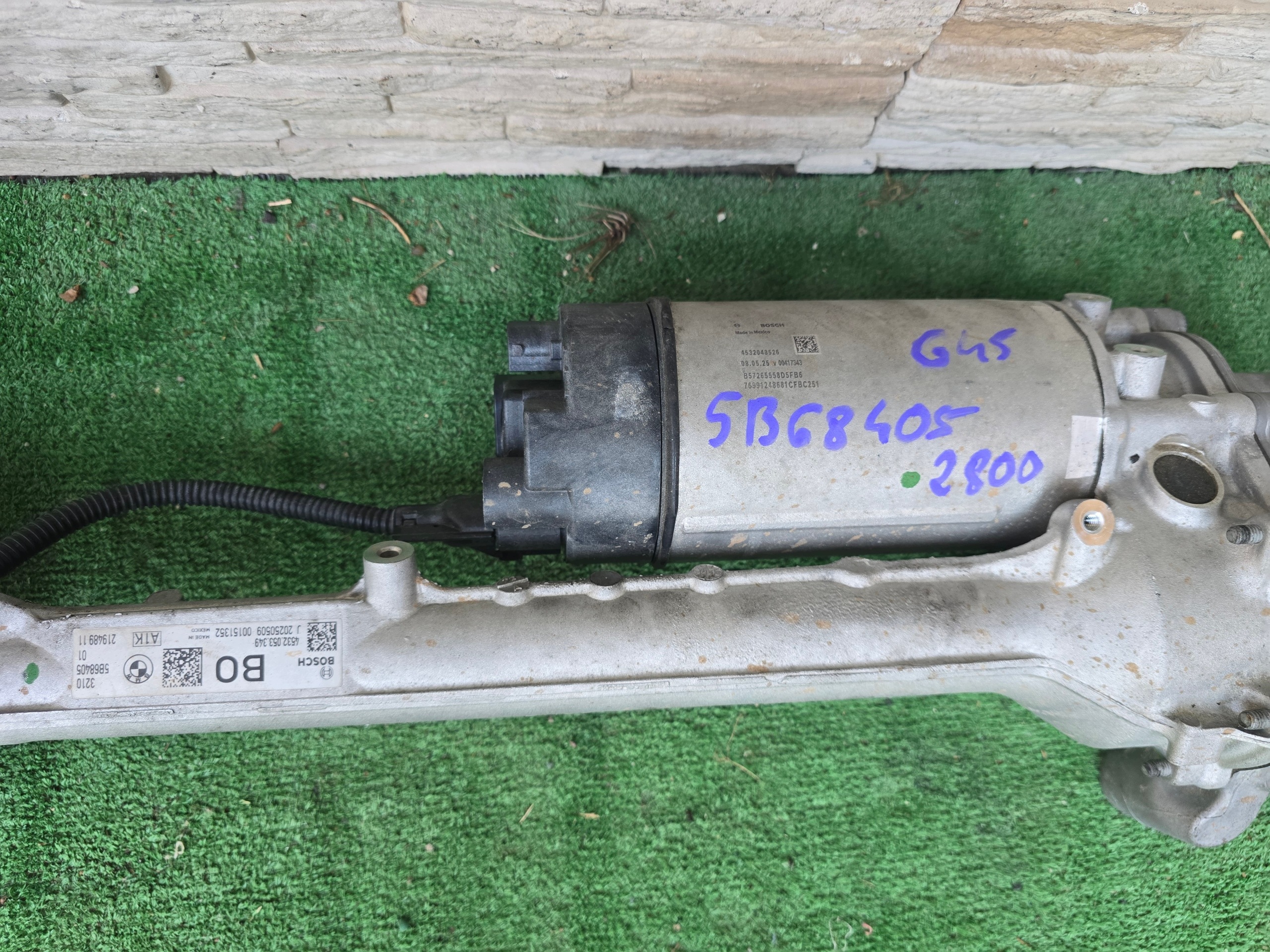 Ohjausvaihde BMW X3 G45 Käytetty OEM 5B68405