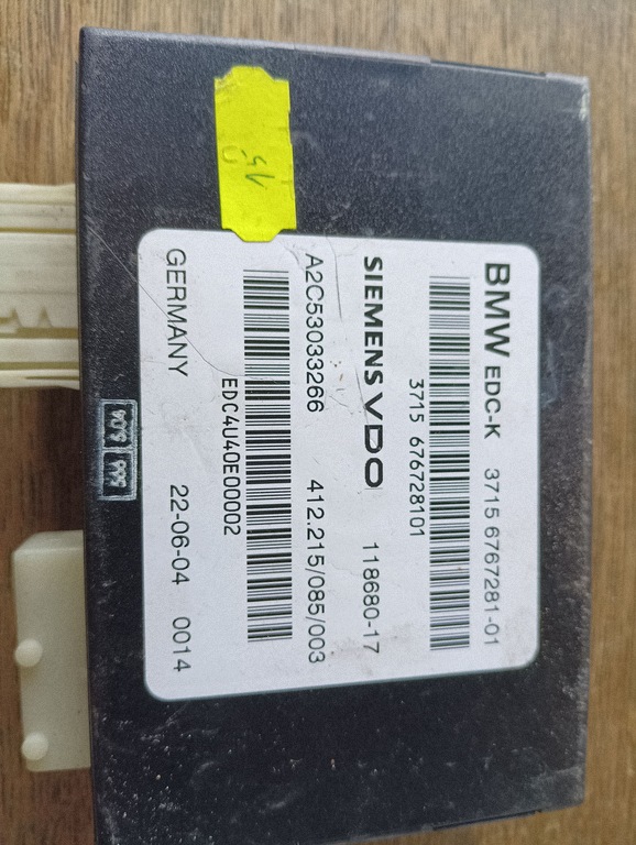 BMW 7 (E65/E66/E67) 4.0L Ohjausyksikkö 3715676728101 image 3