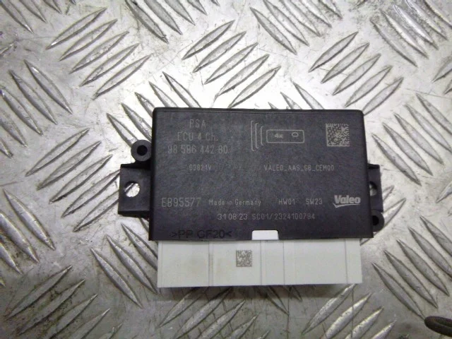 Modul PDC Opel Corsa F 9858644280 Gebraucht image 2