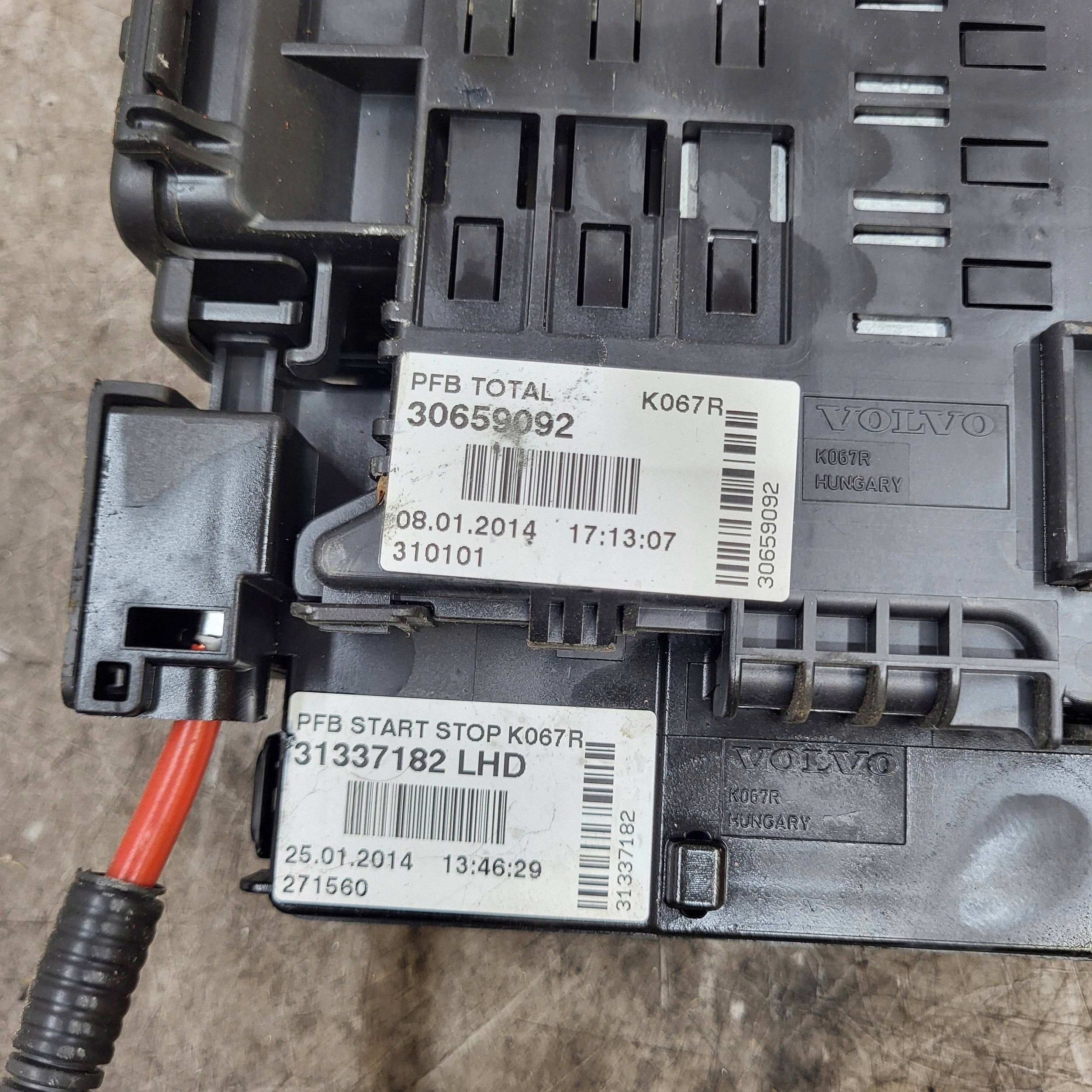 Volvo V60 Zekeringkast 2015 1.6L 30659092 image 6