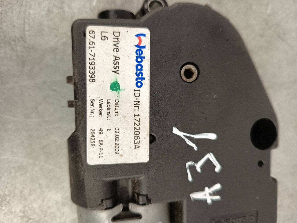 Motor do Teto Solar BMW 3 Coupé E92 2009 image 3