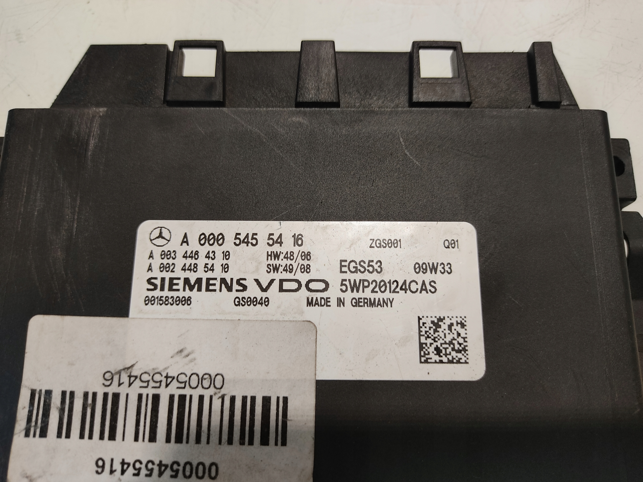 Mercedes W207 W212 Vaihteiston ohjain A0005455416 image 3