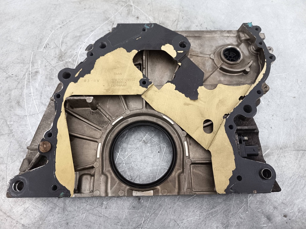 Cache chaîne distribution BMW 3 E90 7797491 2.0D 135kW 2011 image 4