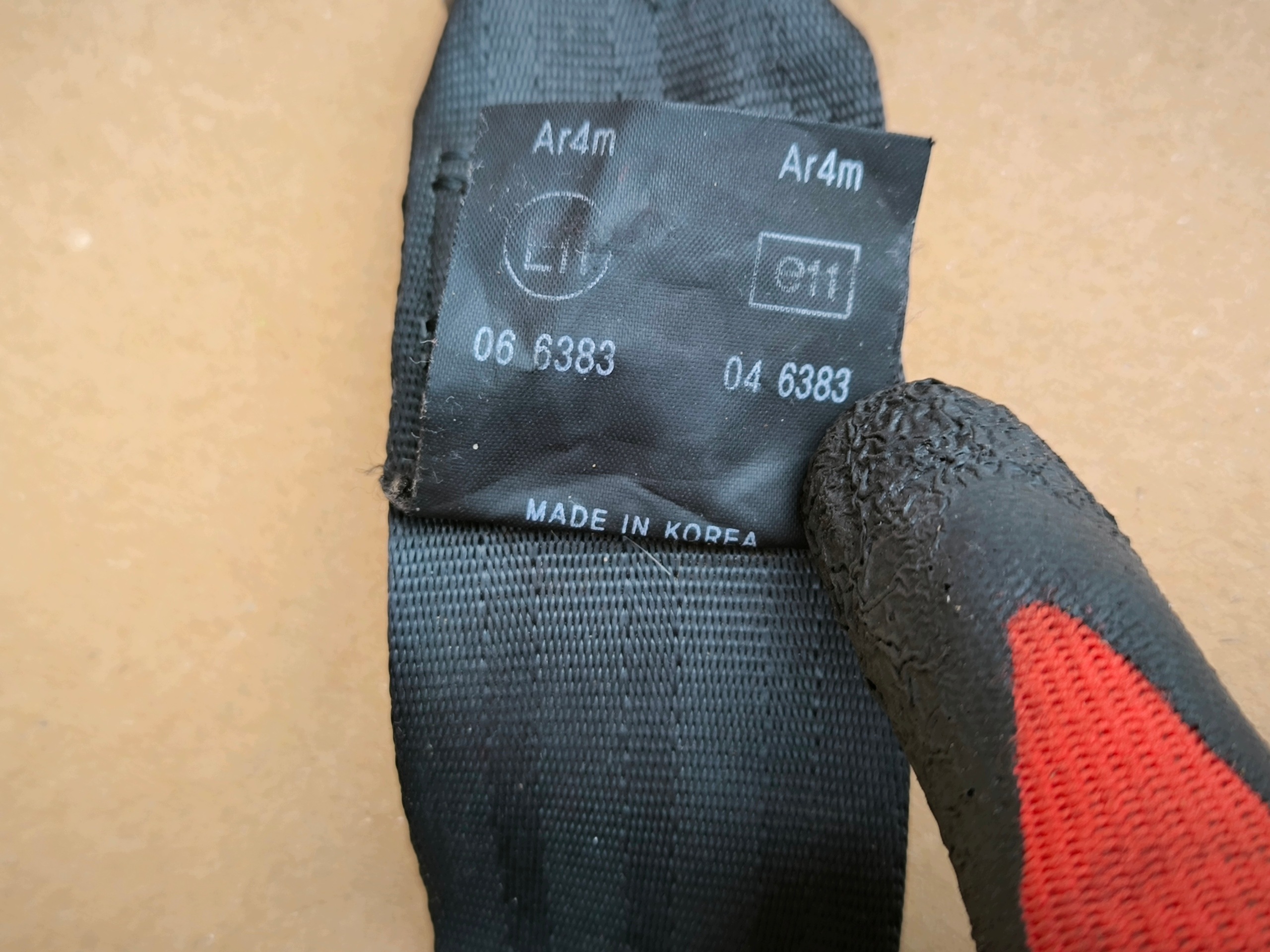 Ceinture sécurité centrale Hyundai i30 II 2015 image 3