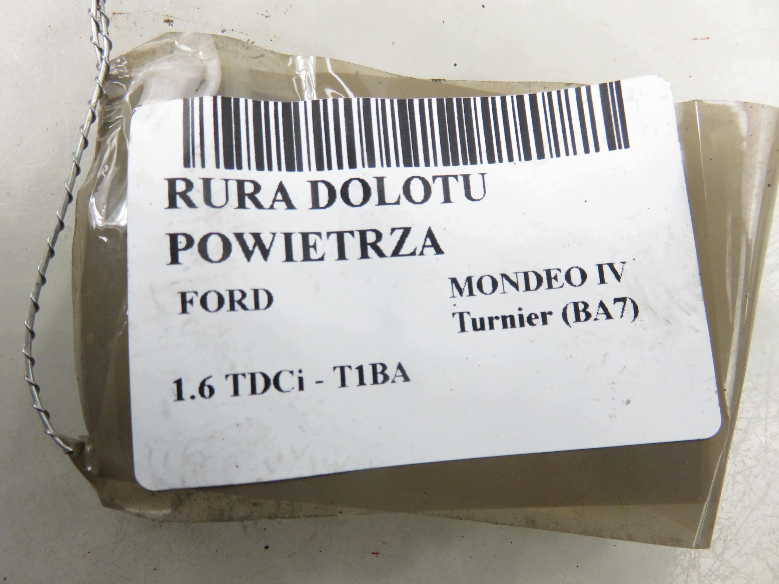 Insugsrör Ford Mondeo IV 1.6 TDCi BG91-9C623-FA image 3