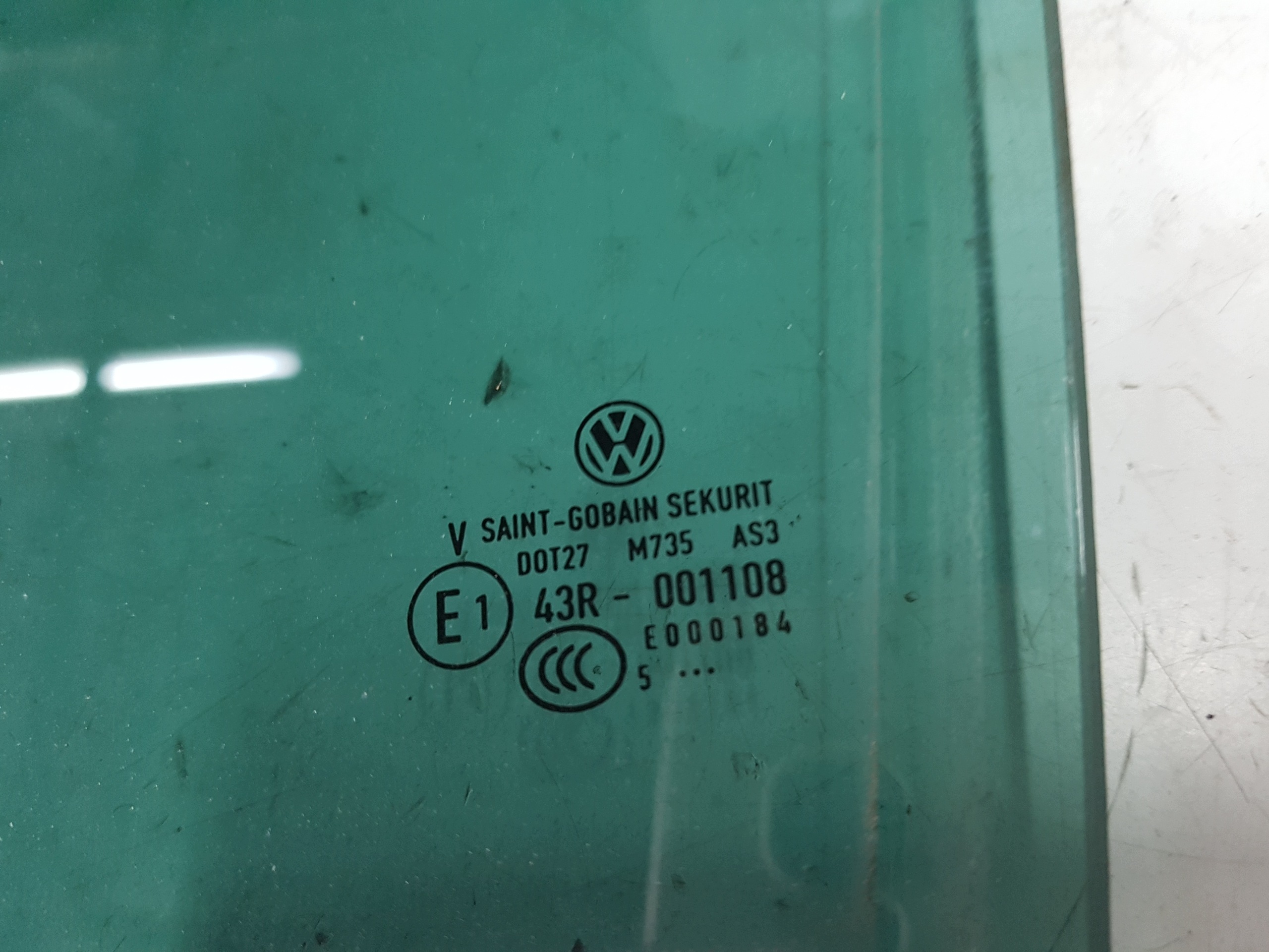 Vidro Porta Traseira Esq VW Tiguan I 5N 2011-2016