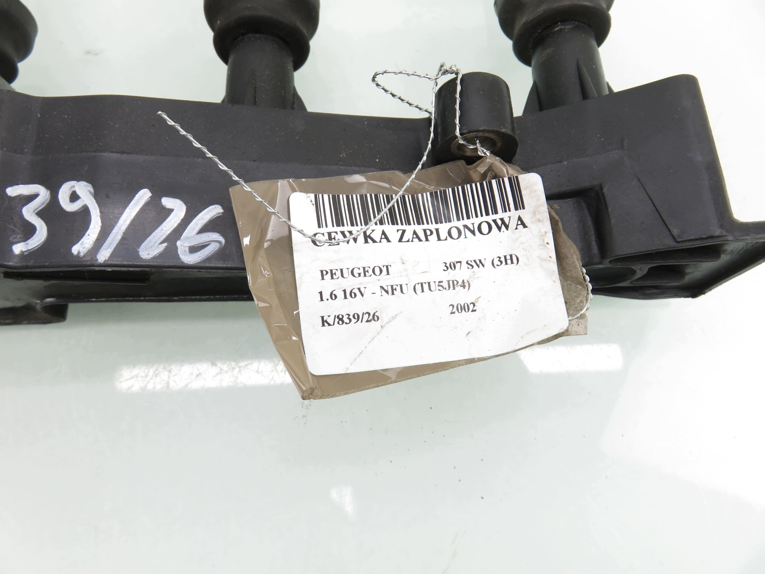 Zündspule Peugeot 307 SW 1.6 16V Huco M1134490-133819 image 5