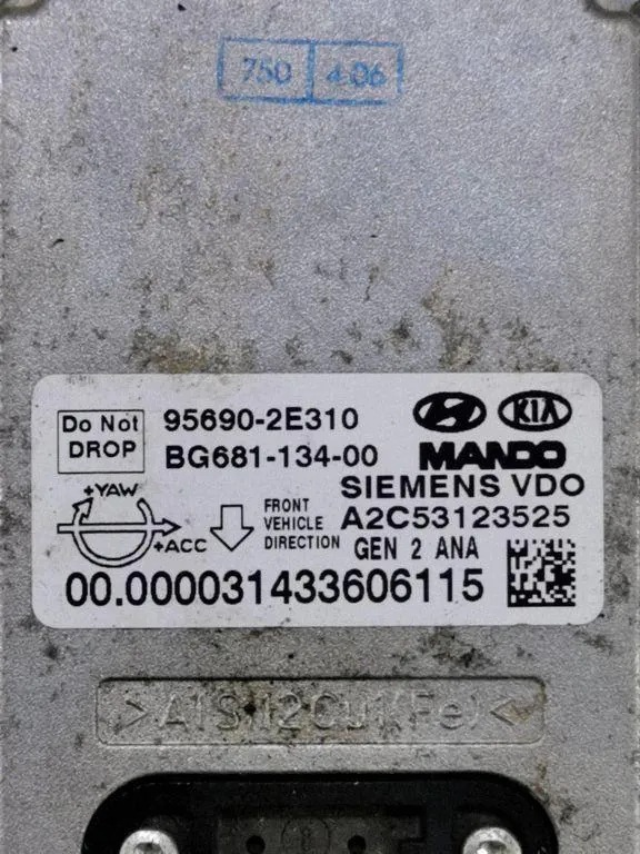 Sensor ESP Hyundai Tucson JM A2C53123525 2.0 CRDi 110kW 2008 image 3
