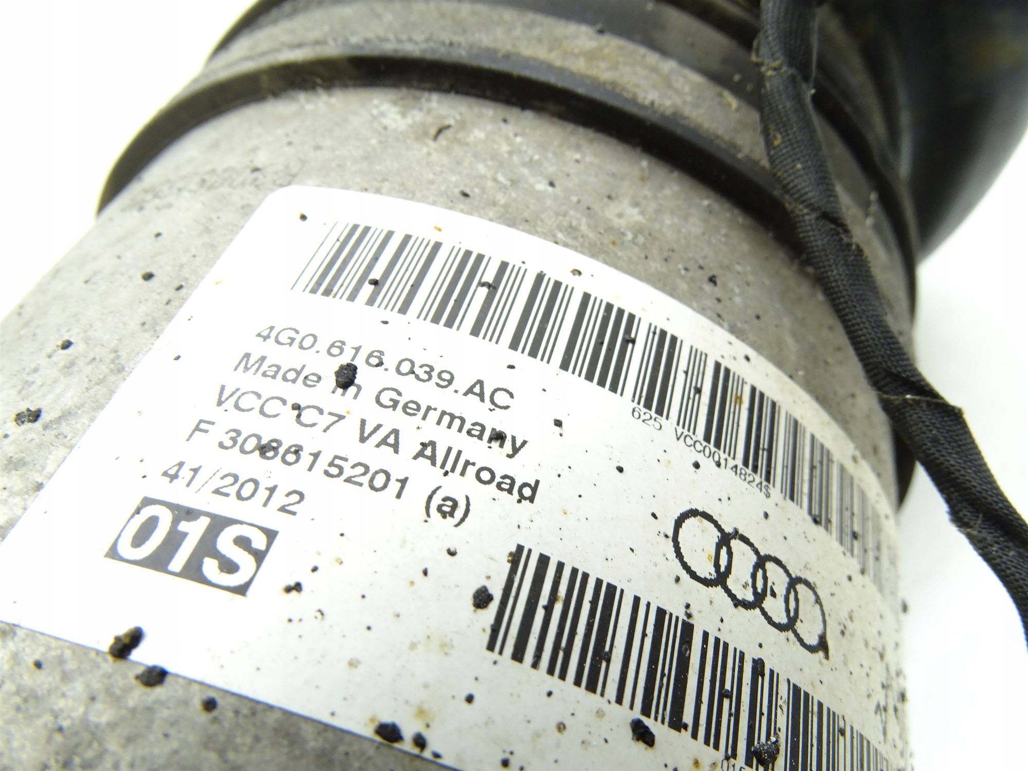 Luftfederbalg links vorne Audi A6 C7 3.0 TDI OEM 4G0616039AC image 6