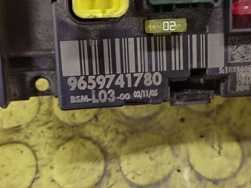 Module BSM Citroen C3 9659741780 image 7