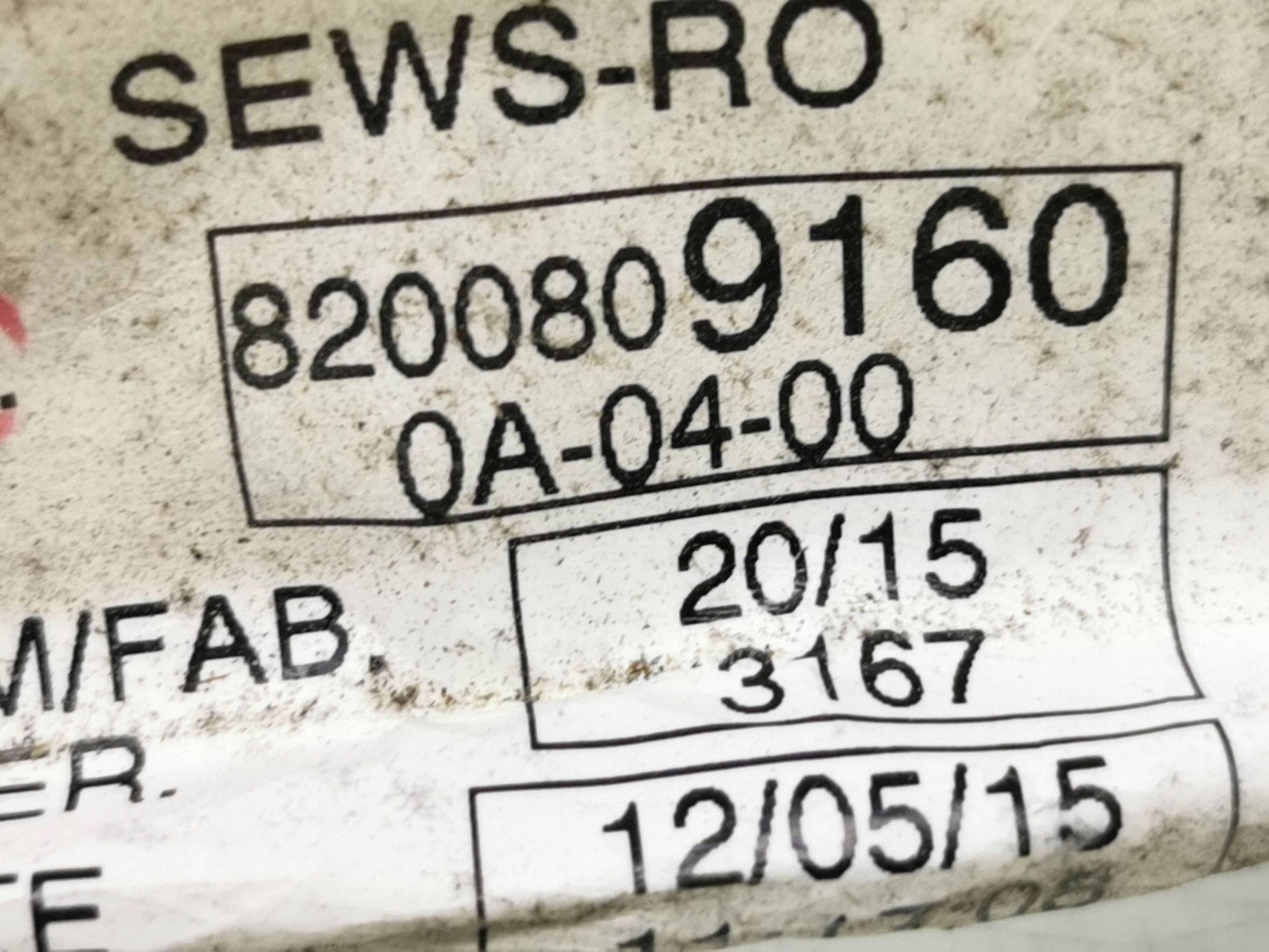 Mercedes-Benz Citan W415 Ovet liukuva johdinsarja 8200809160