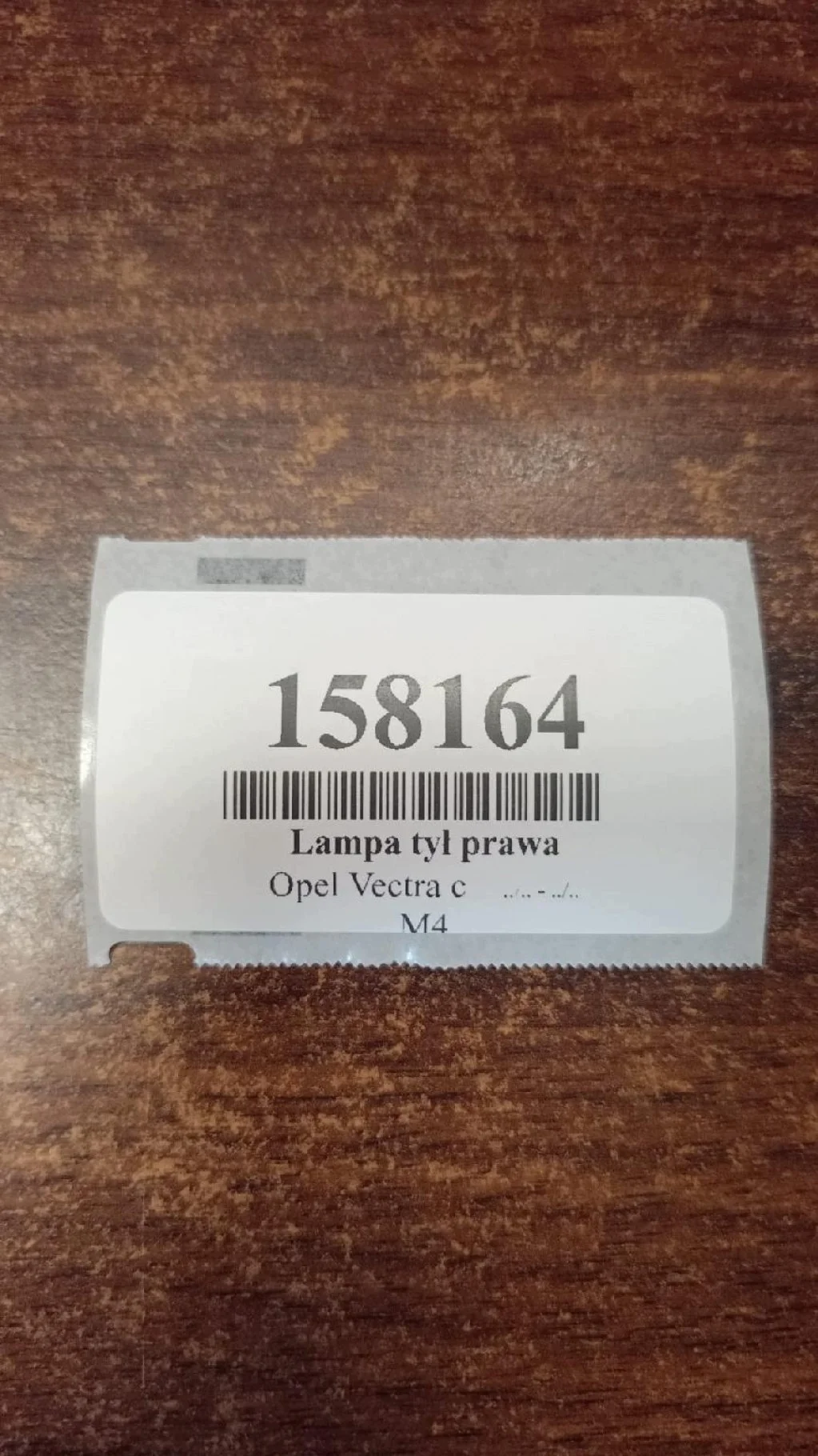 Opel Vectra C Kombi Lámpara Derecha Trasera image 10