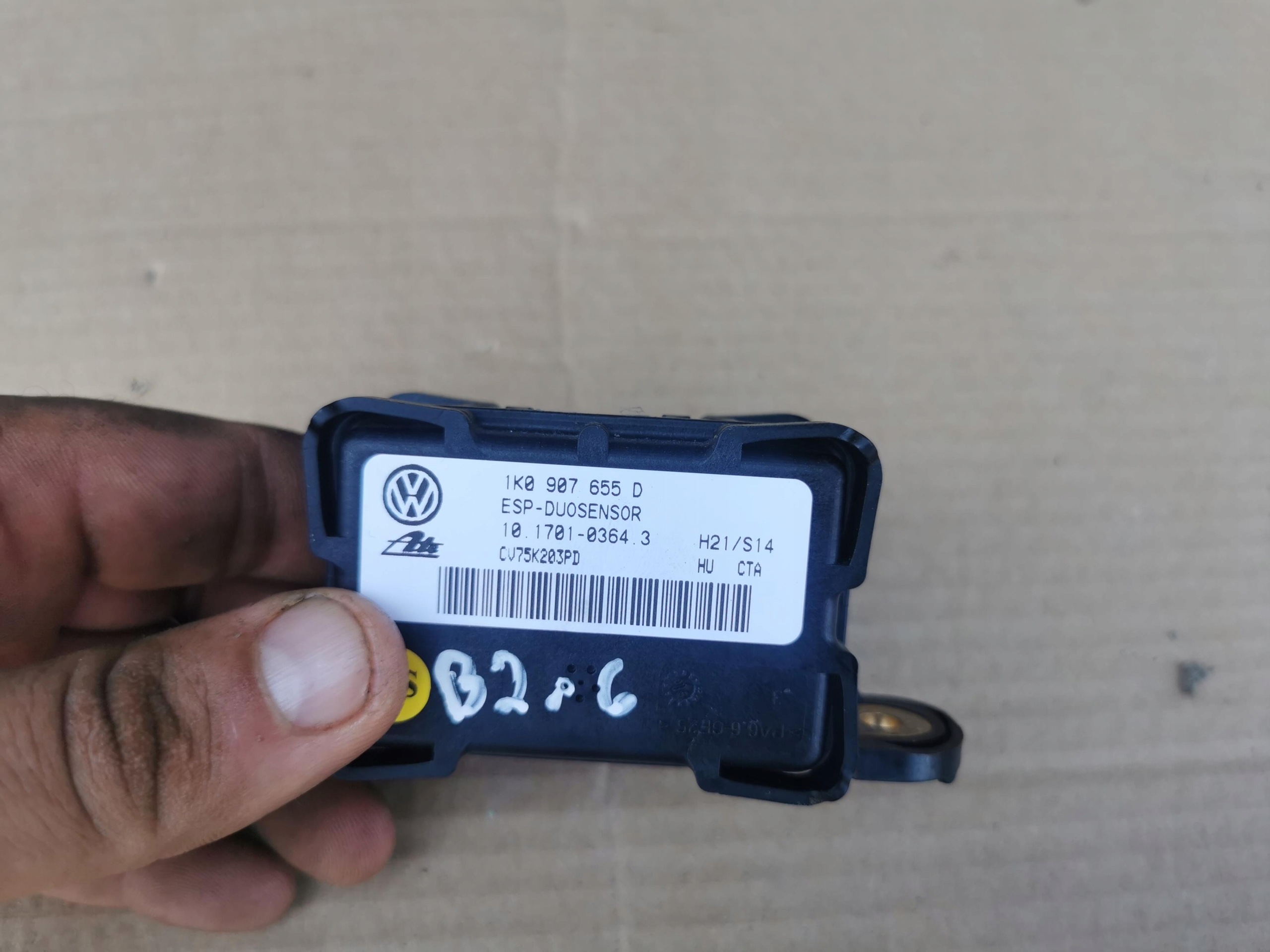 Sensor ESP-module Skoda Octavia II Golf V A3 8P 1K0907655D image 3