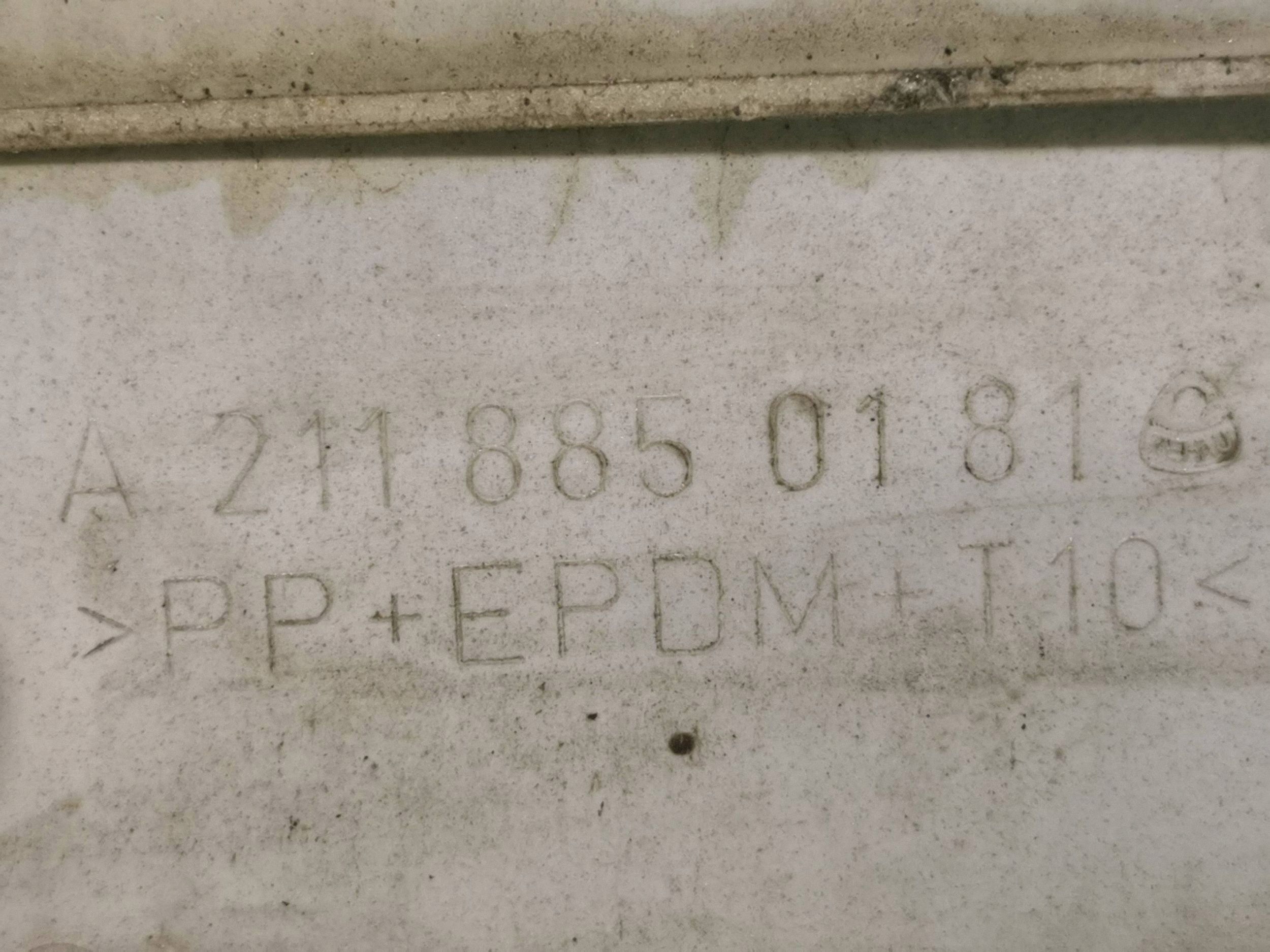 Rampe de plaque Mercedes W211 A2118850181 image 7