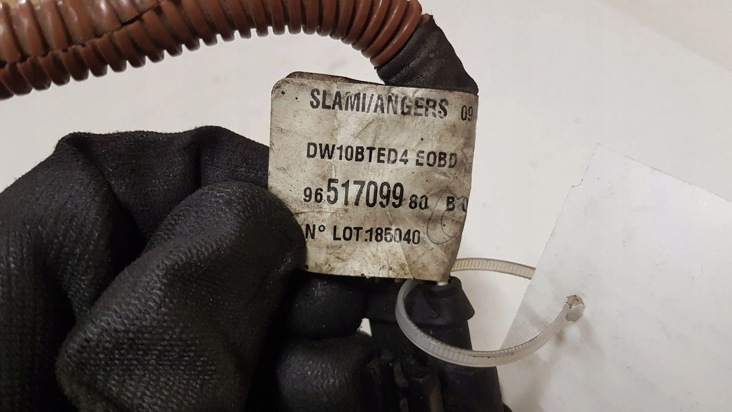 Cable de bujías incandescentes Ford S-MAX 2009 OEM 9651709980 image 4