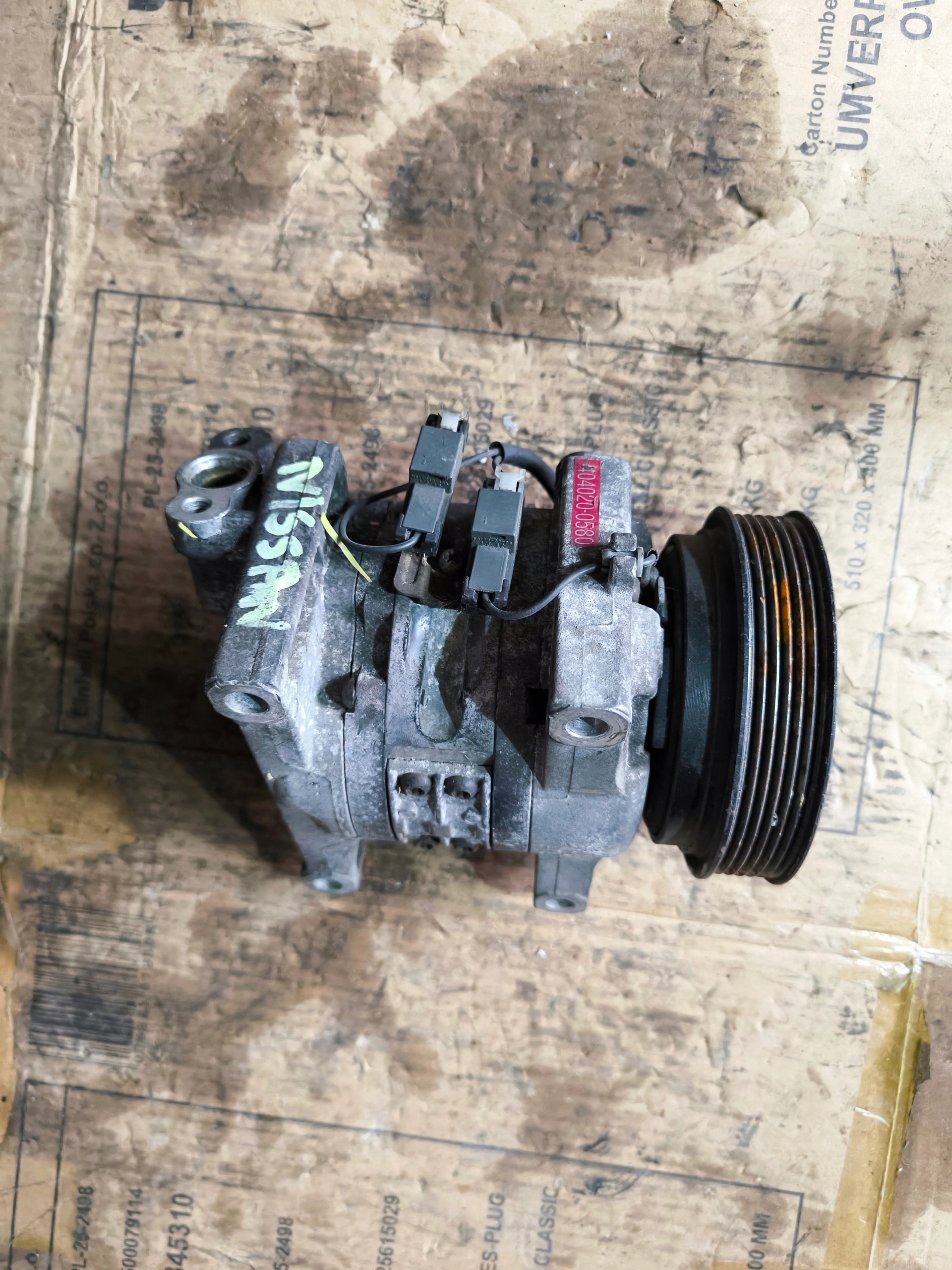 Compressor AC Nissan Micra, Cube 1.0i 1.3i 1.4i 404020-0580 image 3