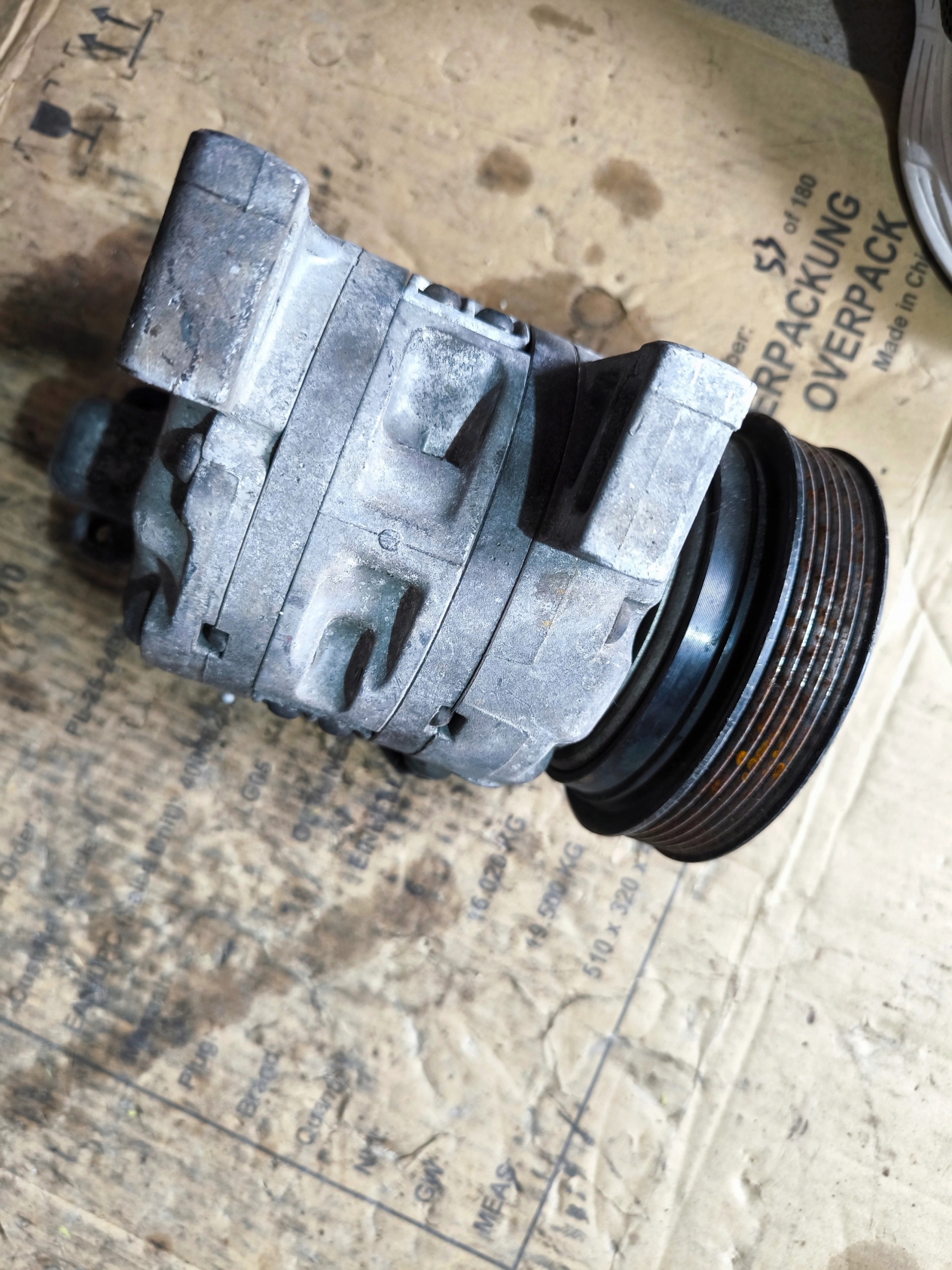 Compressor AC Nissan Micra, Cube 1.0i 1.3i 1.4i 404020-0580 image 5